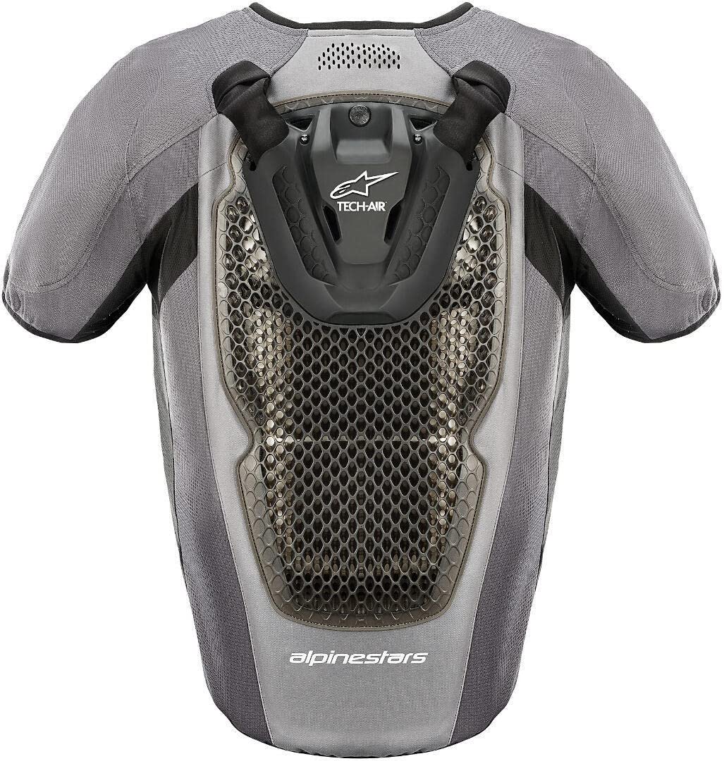 Alpinestars Tech-Air 5 Airbag Vest for Men & Women - XS Size, Dark Grey - Motorcycle Racing & Street Riding Safety Gear