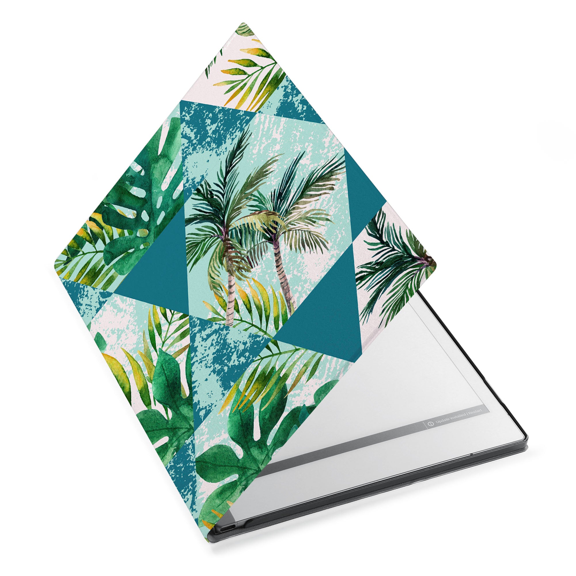 reMarkable 2 Tablet Case with Premium Stylus - Tropical Leaves Design | Protective Cover for Writing, Drawing & Note-Taking | Perfect for Students, Professionals & Digital Artists