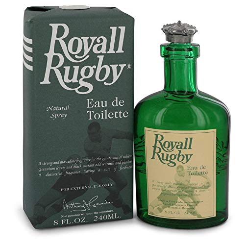 Royall Rugby Cologne for Men - 8 oz Eau de Toilette Spray | Fresh & Elegant Fragrance | Perfect for Daily Wear, Office & Special Occasions