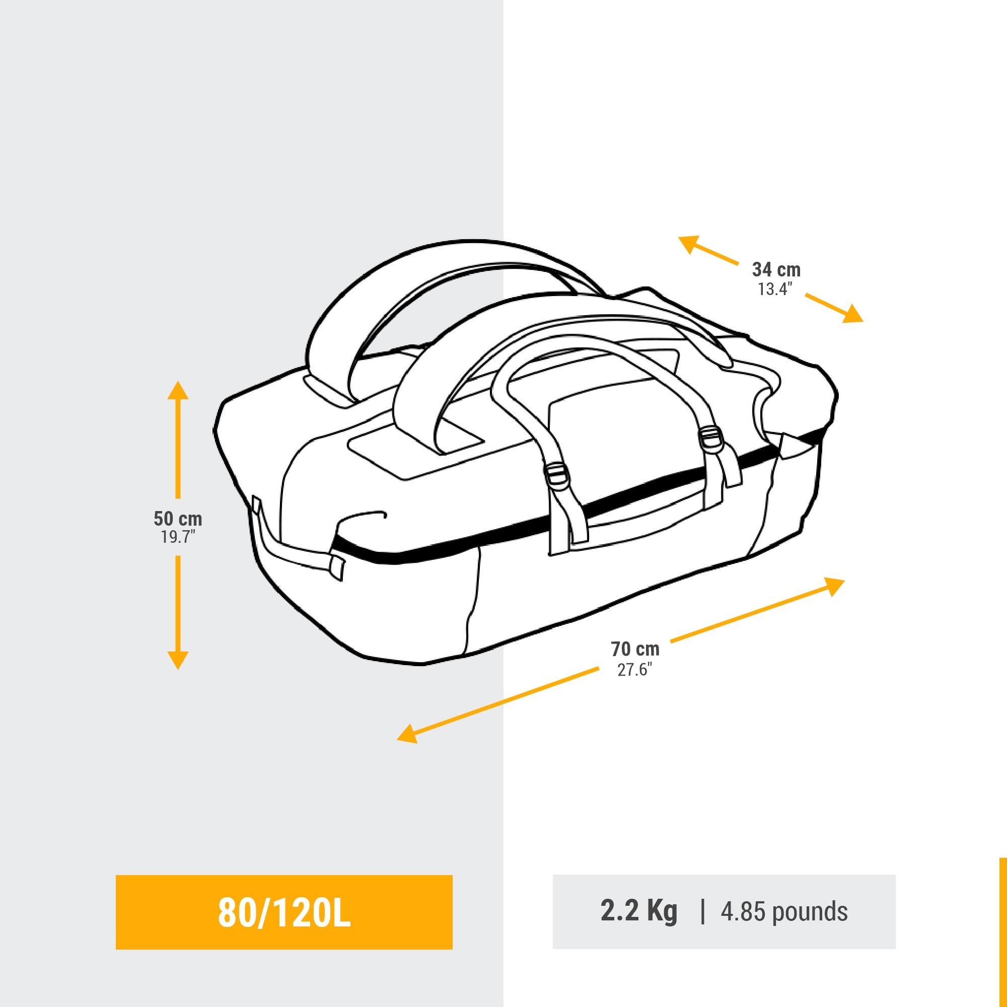 Simond Transport 900 Extend 80-120L Duffle Bag - Large Waterproof Travel Duffel for Camping, Hiking & Outdoor Adventures