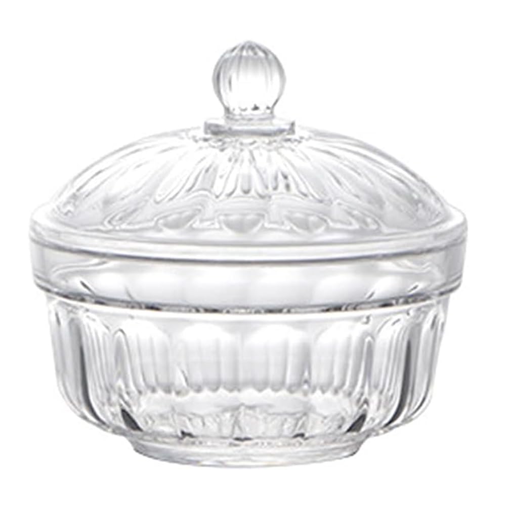 123Arts Airtight Plastic Candy Dish with Lid - Sugar Bowl, Spice Jar, Kitchen Storage Container for Candy, Cookies, Tea, Coffee & Spices | Perfect for Pantry Organization & Party Serving