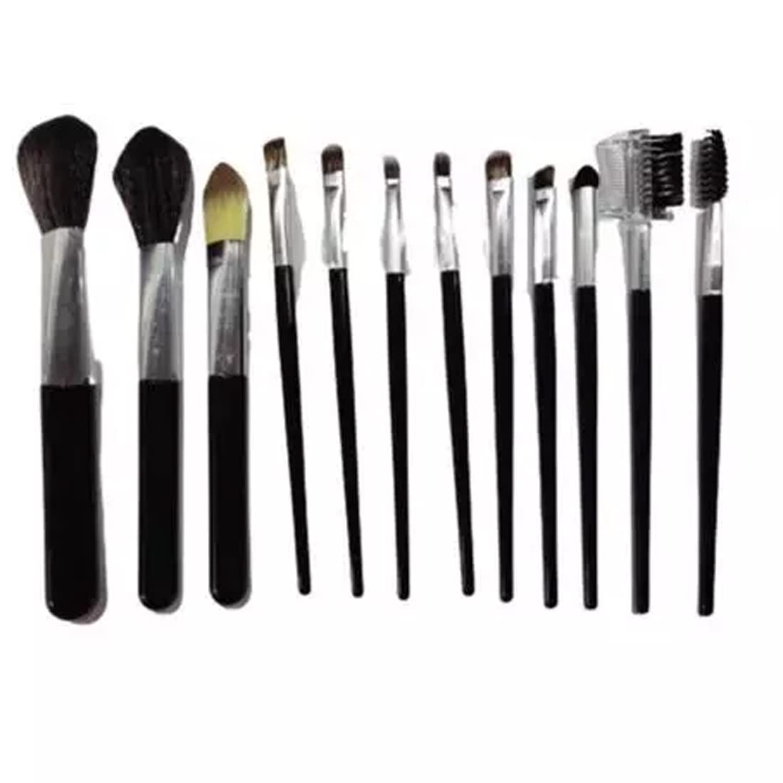 Premium 12-Piece Makeup Brush Set - Soft Synthetic Bristles for Flawless Foundation, Blush, Eyeshadow & Contouring - Perfect for Professional Makeup Artists & Beauty Enthusiasts (Ideal for Travel, Everyday Use & Gift Giving)