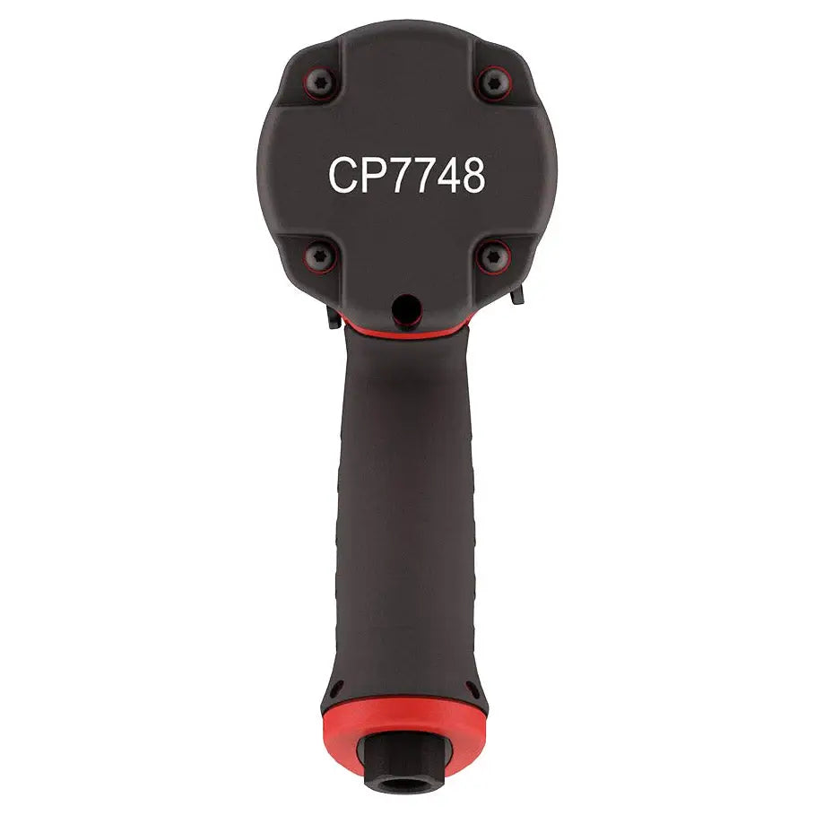 CP7748 1/2 Inch Air Impact Wrench with 2 Extensions - Heavy Duty Pneumatic Impact Gun for Automotive Repair, Tire Changes & Mechanical Work