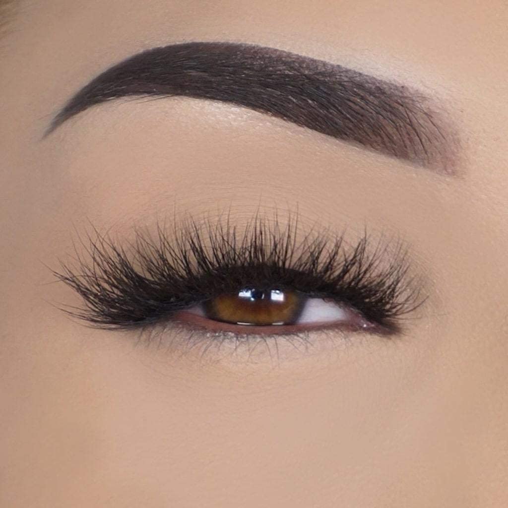 Lilly Lashes Mykonos 3D Mink Lashes – Reusable False Eyelashes for Wispy & Natural Look, Up to 25 Wears, Fluffy Strip Lashes (Lash Glue Not Included) – Perfect for Daily Wear, Special Occasions & Photo Shoots