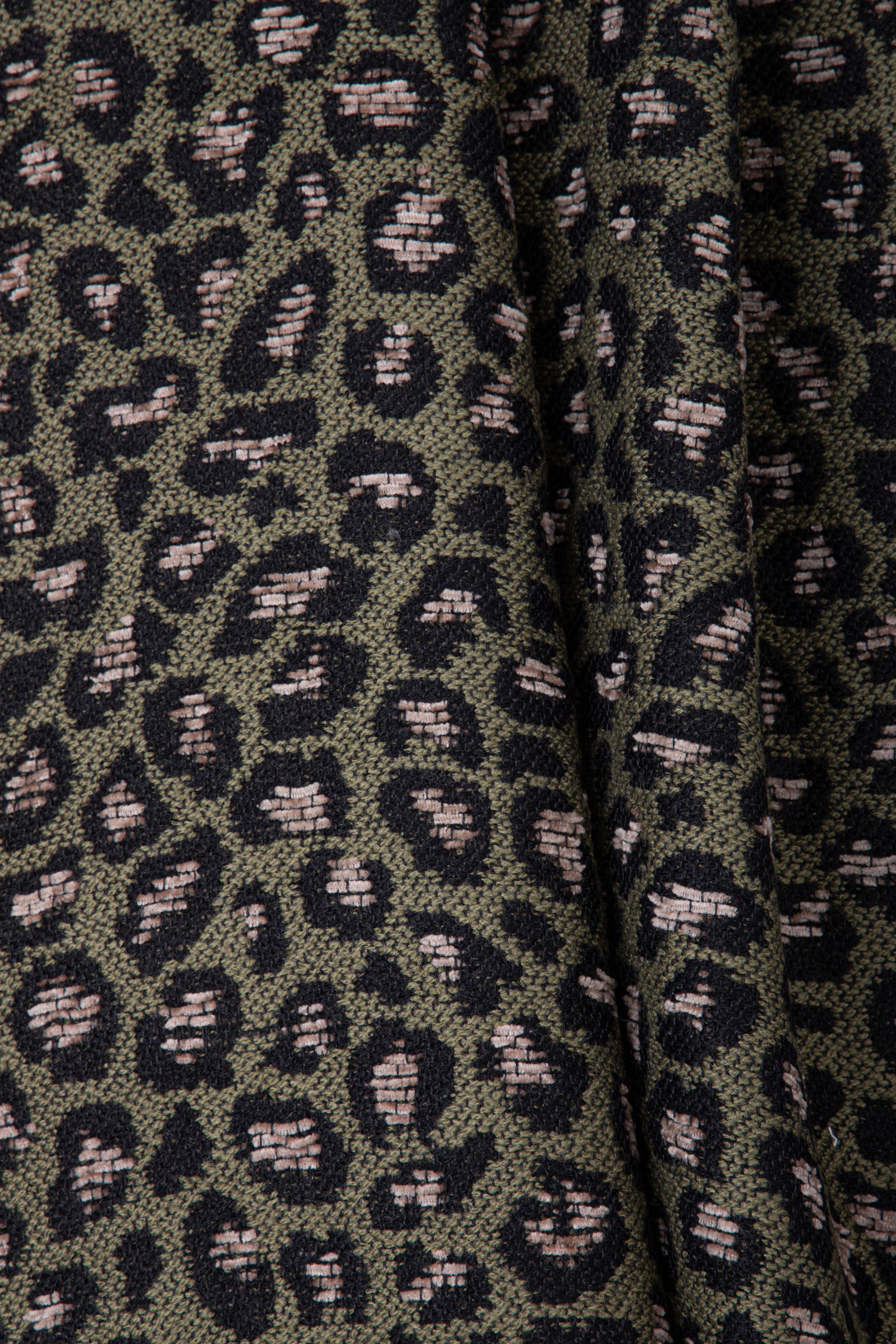 Leopard Print Reversible Scarf - Soft Winter Fashion Accessory for Women | Perfect for Cold Weather, Office & Casual Outfits