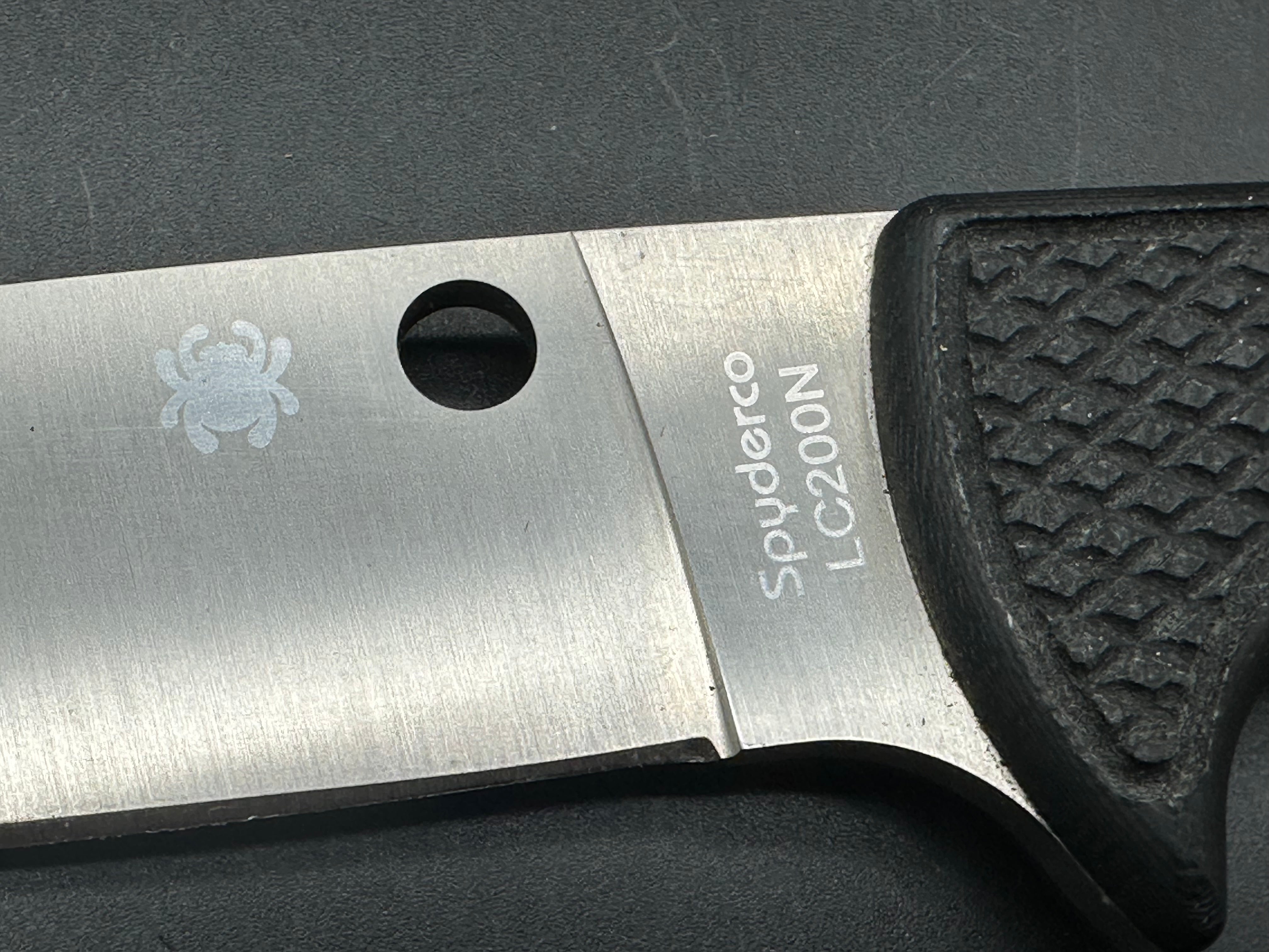 Spyderco Waterway Fixed Blade Knife - LC200N Stainless Steel, Corrosion-Resistant, Full Tang - Ideal for Fishing, Hunting, and Outdoor Survival