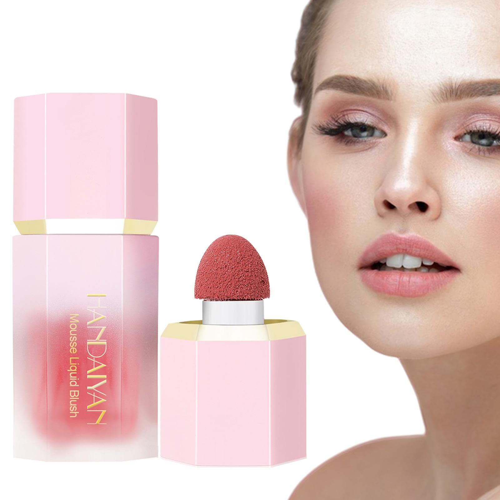 2-in-1 Liquid Blush & Lip Tint | Natural Longwear Multistick for Cheeks & Lips - Perfect for Daily Makeup & On-the-Go Touch Ups