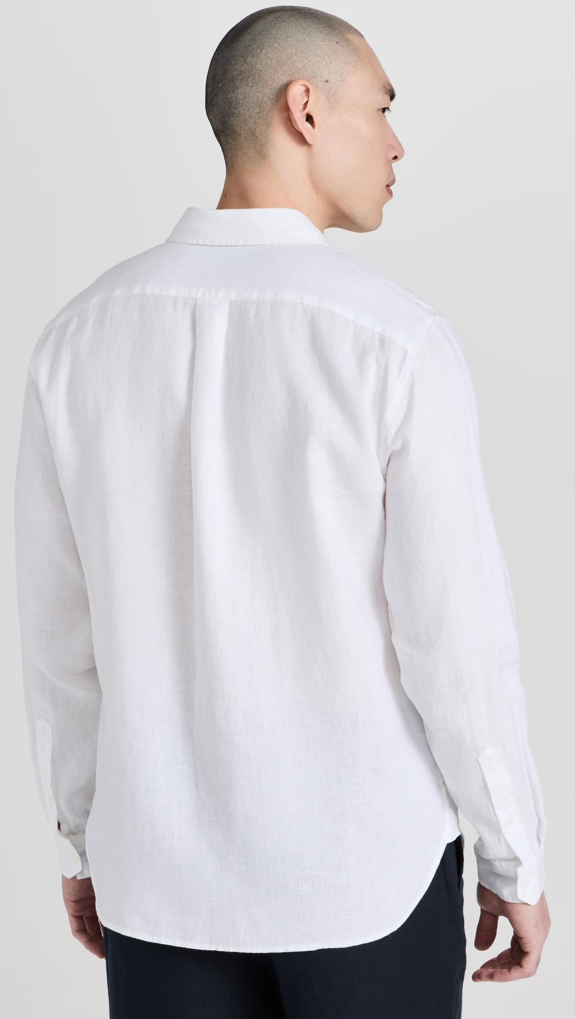 Vince Men's Linen Shirt | Breathable Summer Casual Button Down Shirt for Men | Perfect for Beach, Vacation & Outdoor Activities