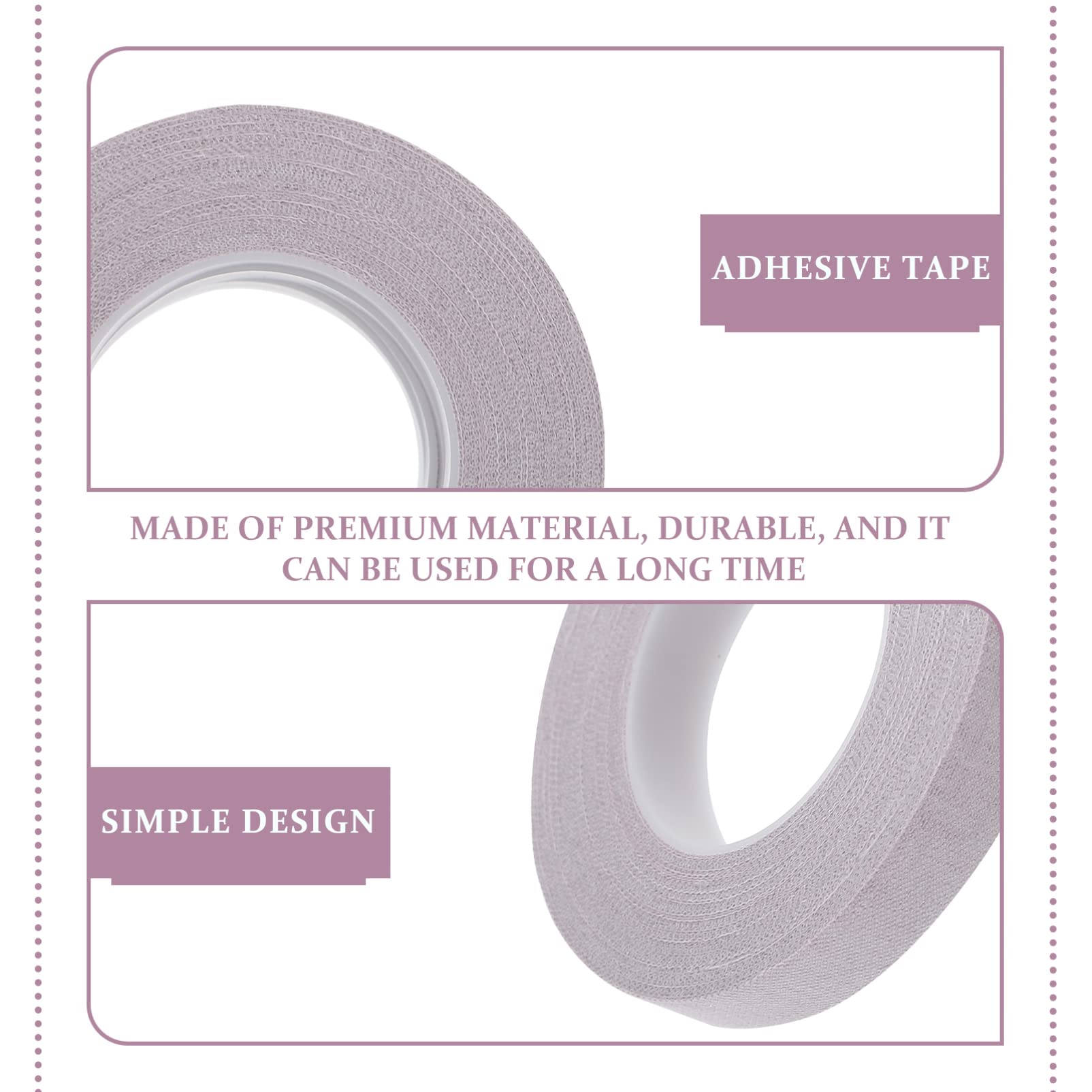 5 Rolls Guzheng Tape Strapping Tape - Banjo Guitar Ukulele Finger Tape, Wear-Resistant Purple Adhesive Handguard Tape for Musicians - Perfect for String Instrument Protection & Practice