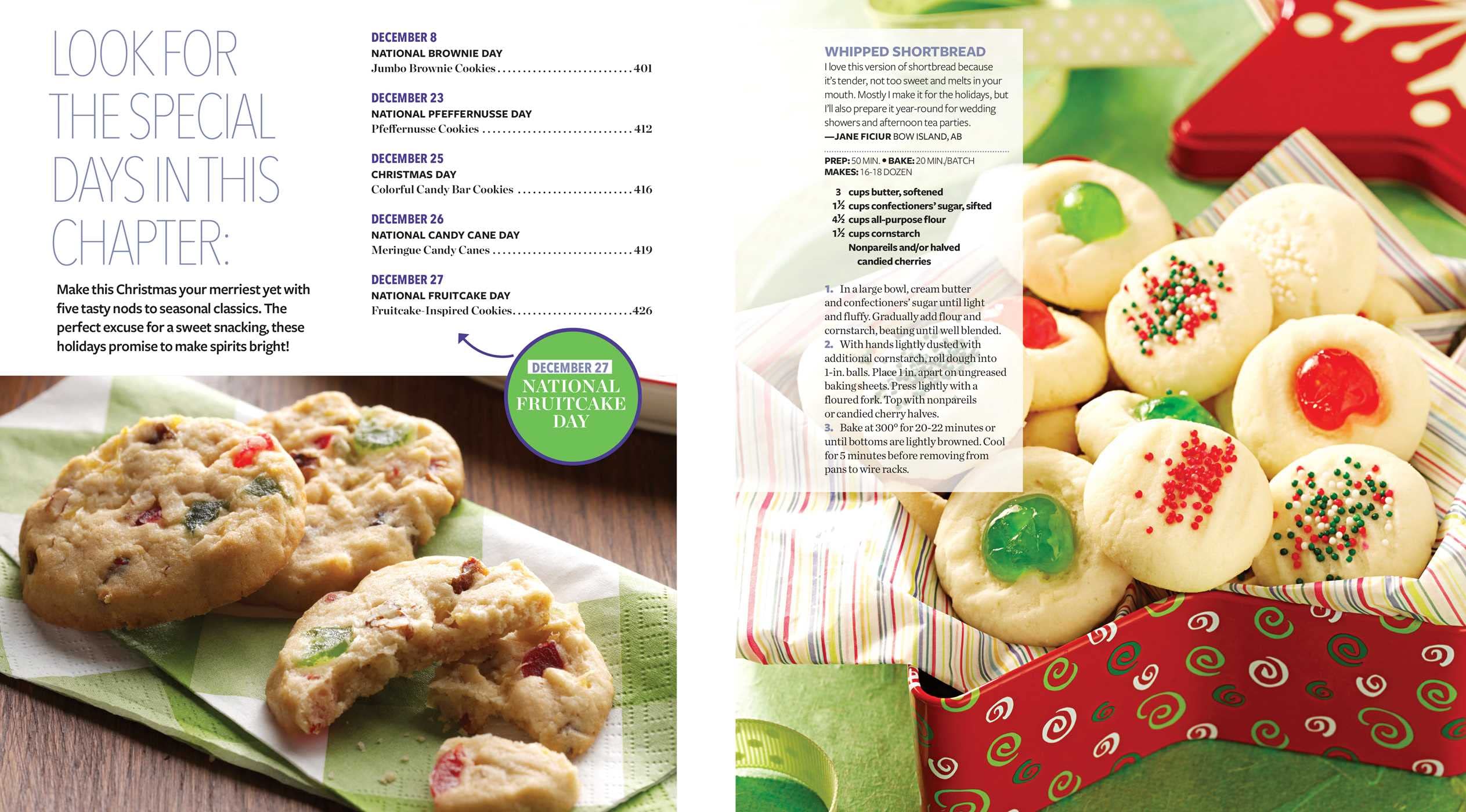 Taste of Home 365 Days of Cookies Cookbook - Best Homemade Cookie Recipes for Every Occasion | Perfect for Holidays, Parties & Family Baking