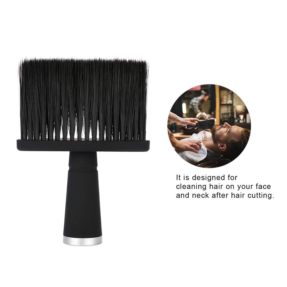 Professional Hair Cleaning Brush - Soft Barber Neck & Face Duster for Salon & Home Use | Gentle Hair Sweep & Styling Tool | Perfect for Haircuts, Makeup Application & Salon Cleanup
