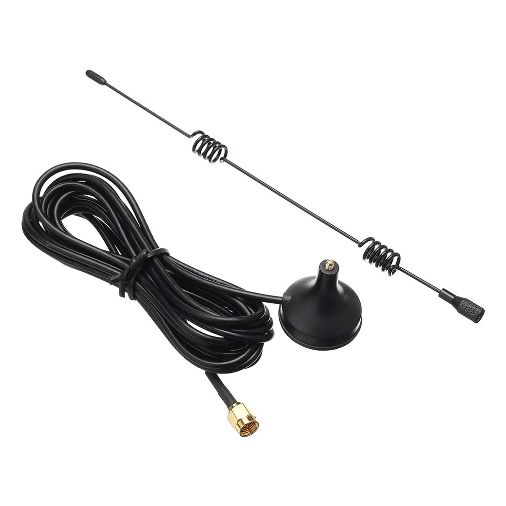 2.4GHz WiFi Antenna with Magnetic Base - 10ft SMA Male Connector, 7dBi High Gain for CCTV, IP & Wireless Security Cameras - HD Video Extension for Home & Office Surveillance
