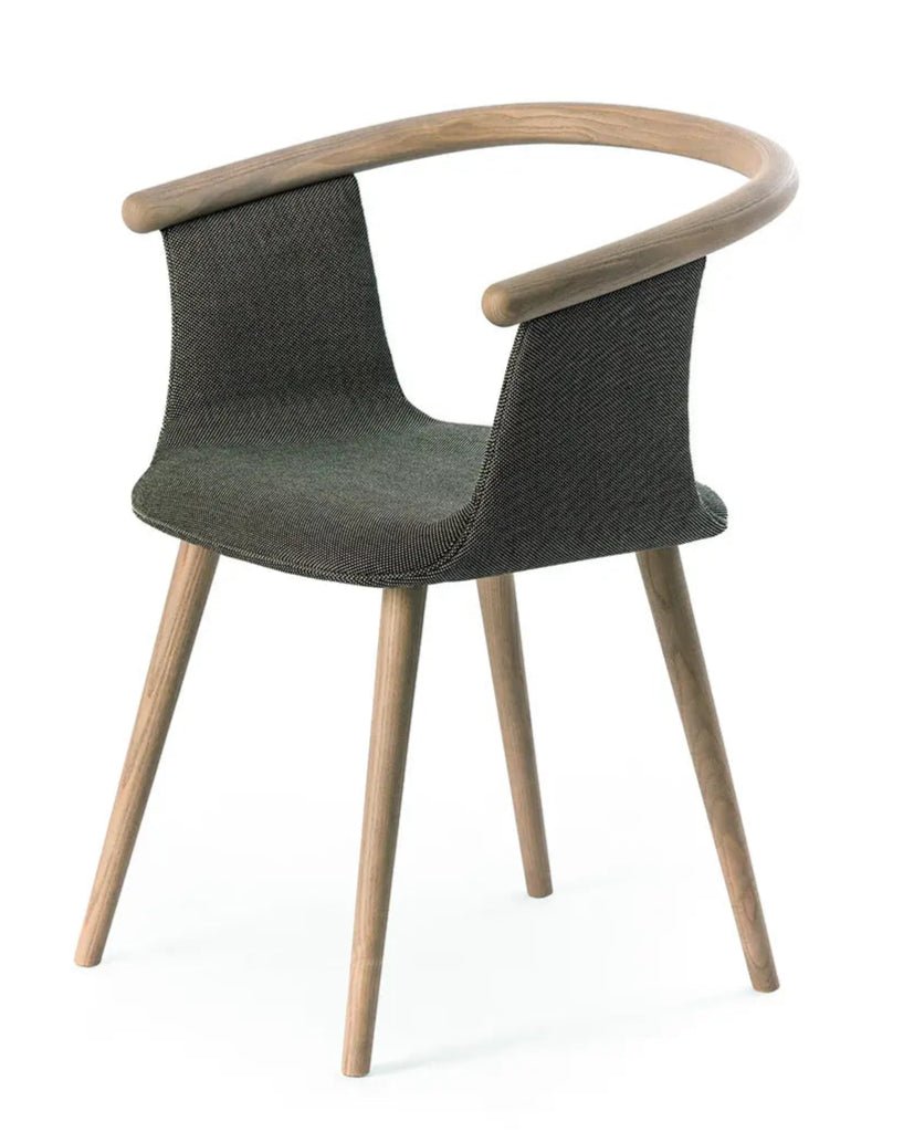 Yuumi Modern Dining Chair by Bross - Comfortable Kitchen & Dining Room Chair for Home, Restaurant, and Office Use