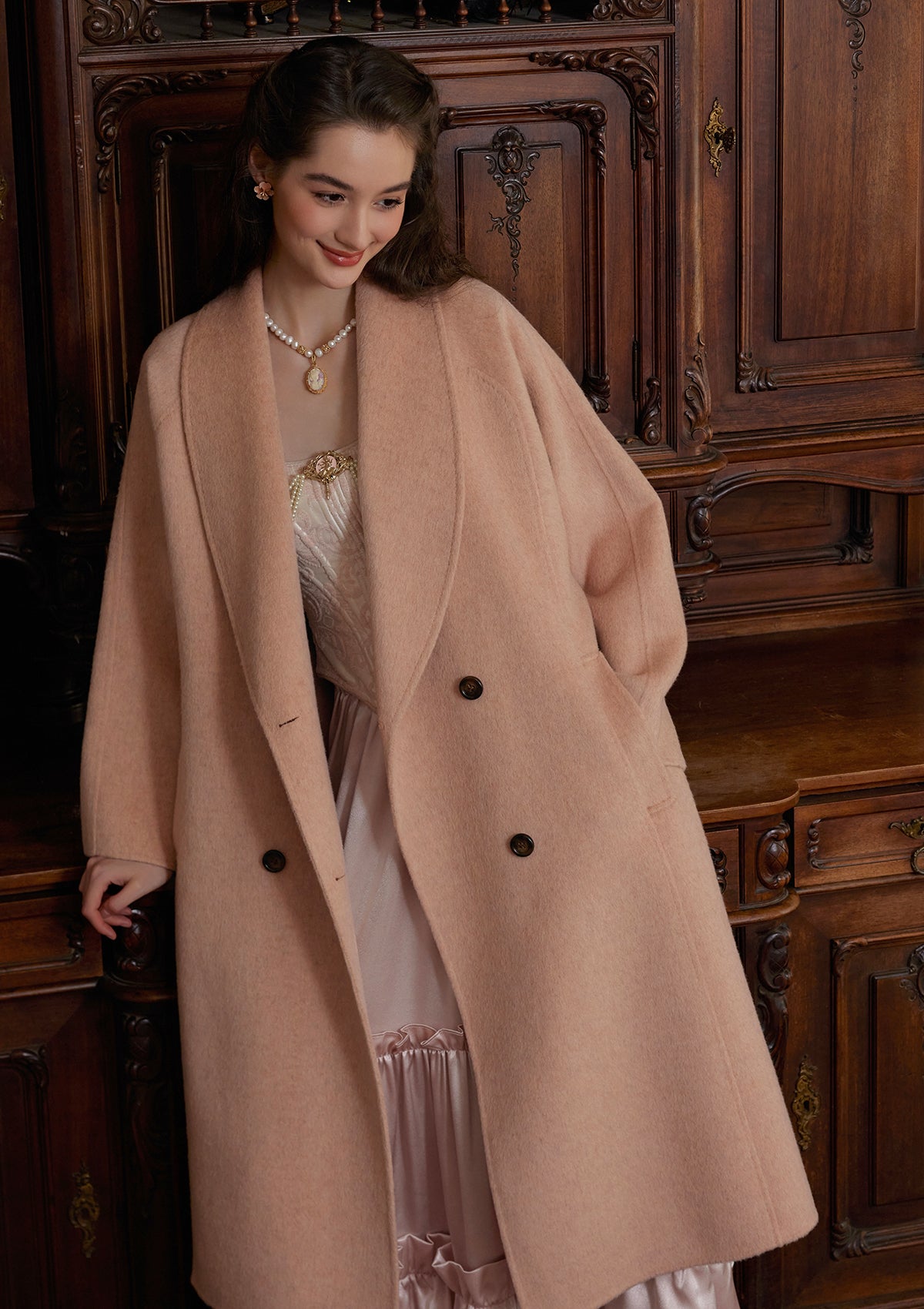 Wall Street Lady Coat - Elegant Women's Blazer for Office & Business - Perfect for Work, Meetings & Professional Events