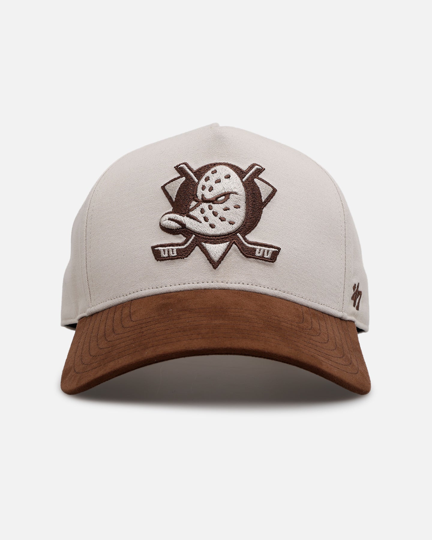 47 Brand Anaheim Ducks 'Coconut' Snapback Hat - Official NHL Team Logo Adjustable Baseball Cap for Men & Women - Perfect for Game Day, Sports Events & Casual Wear