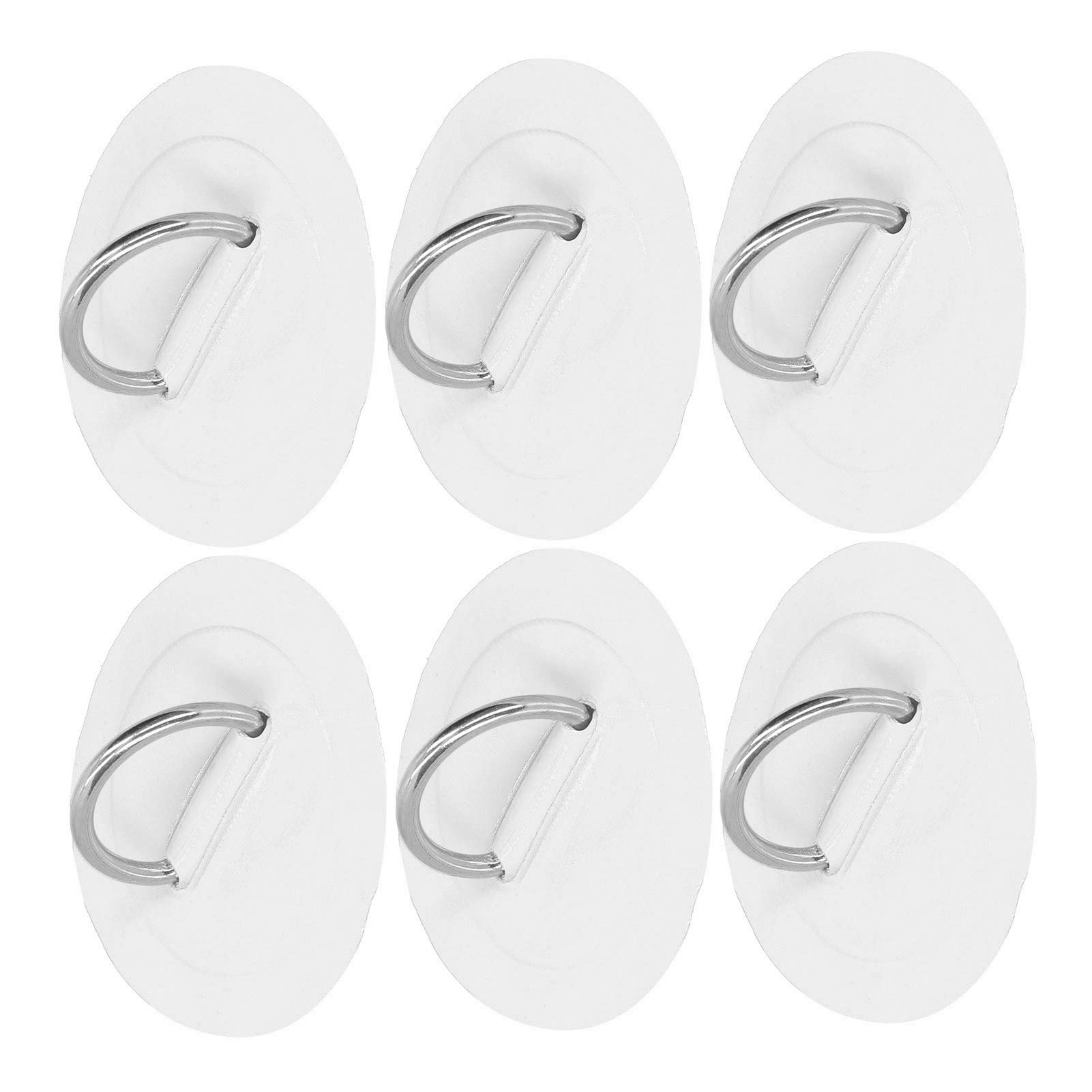 D-Ring Patch for Kayak, Raft & PVC Inflatable Boat - Heavy Duty D-Pad Repair Kit for Kayak Accessories - Perfect for Kayaking, Boating & Water Sports Gear Repairs
