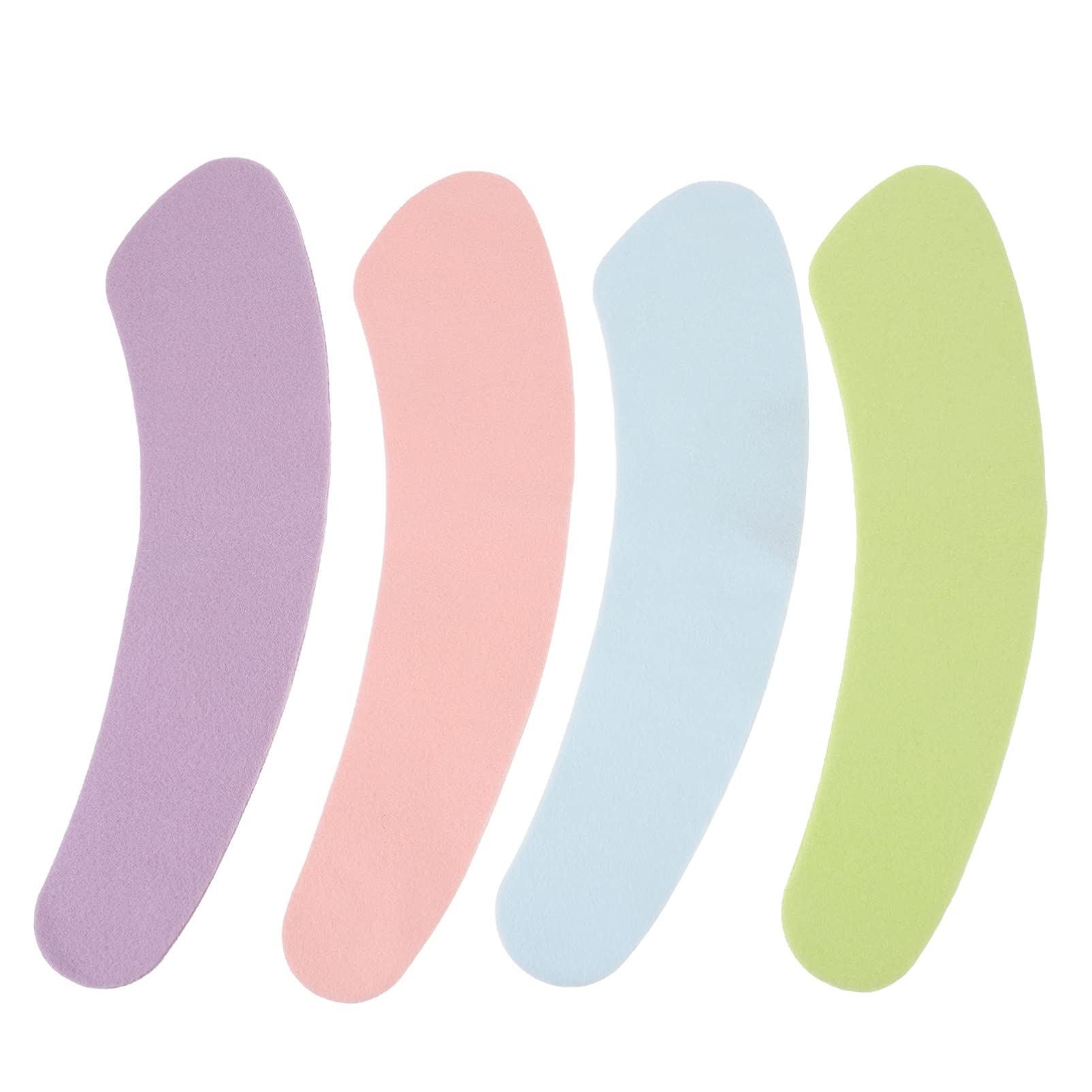 DOITOOL 8 Pairs Reusable Toilet Seat Covers - Soft Bathroom Adhesive Cloth Pads for Winter Warmth, Non-Slip Toilet Seat Cushion for Home & Public Restrooms (Perfect for Cold Weather Comfort)