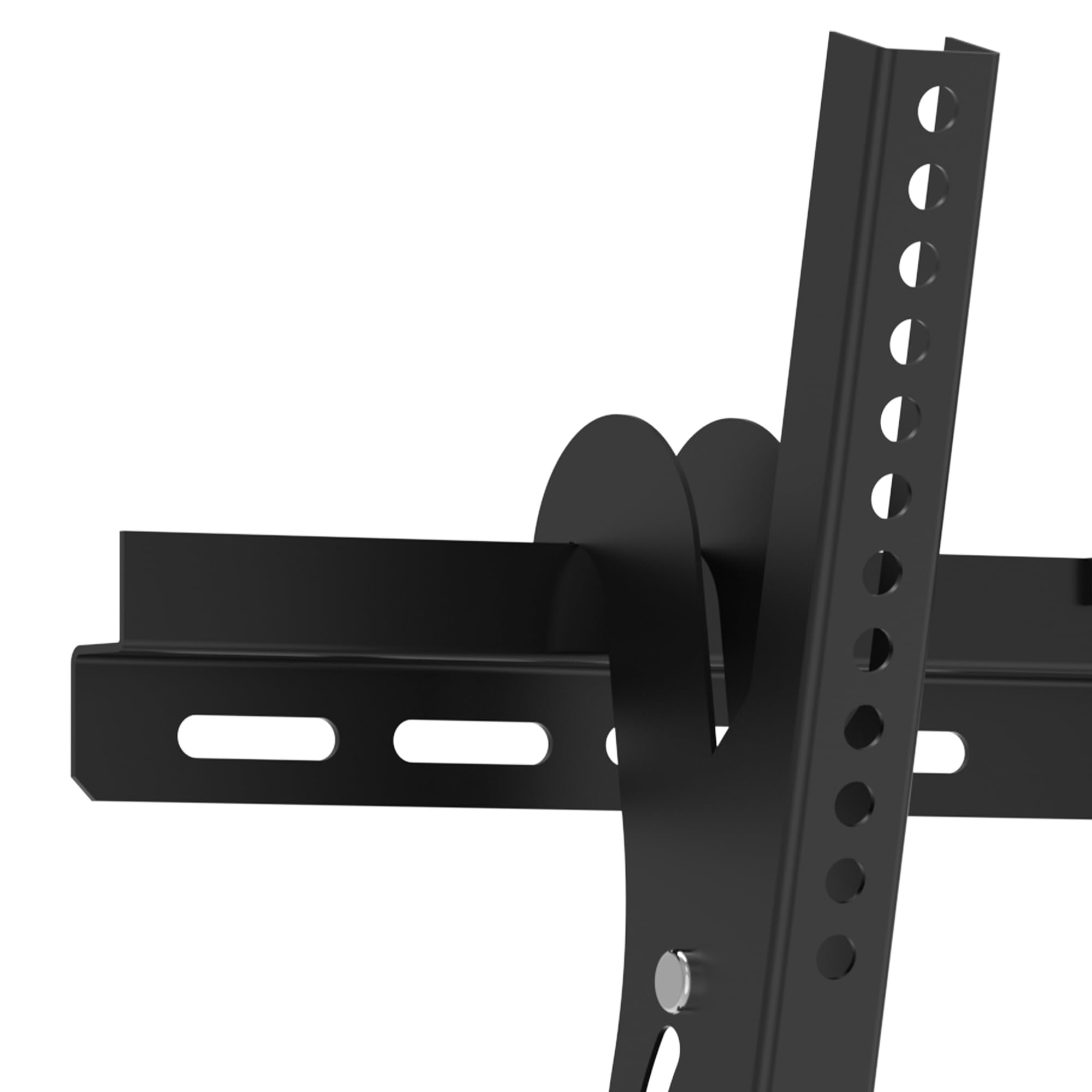 ZENO TV Wall Mount Bracket for 26-55 inch Screens - Adjustable Tilt TV Mount with Spirit Level, Max 50kg Capacity & 400x400mm VESA - Easy Installation for Living Room, Bedroom or Office