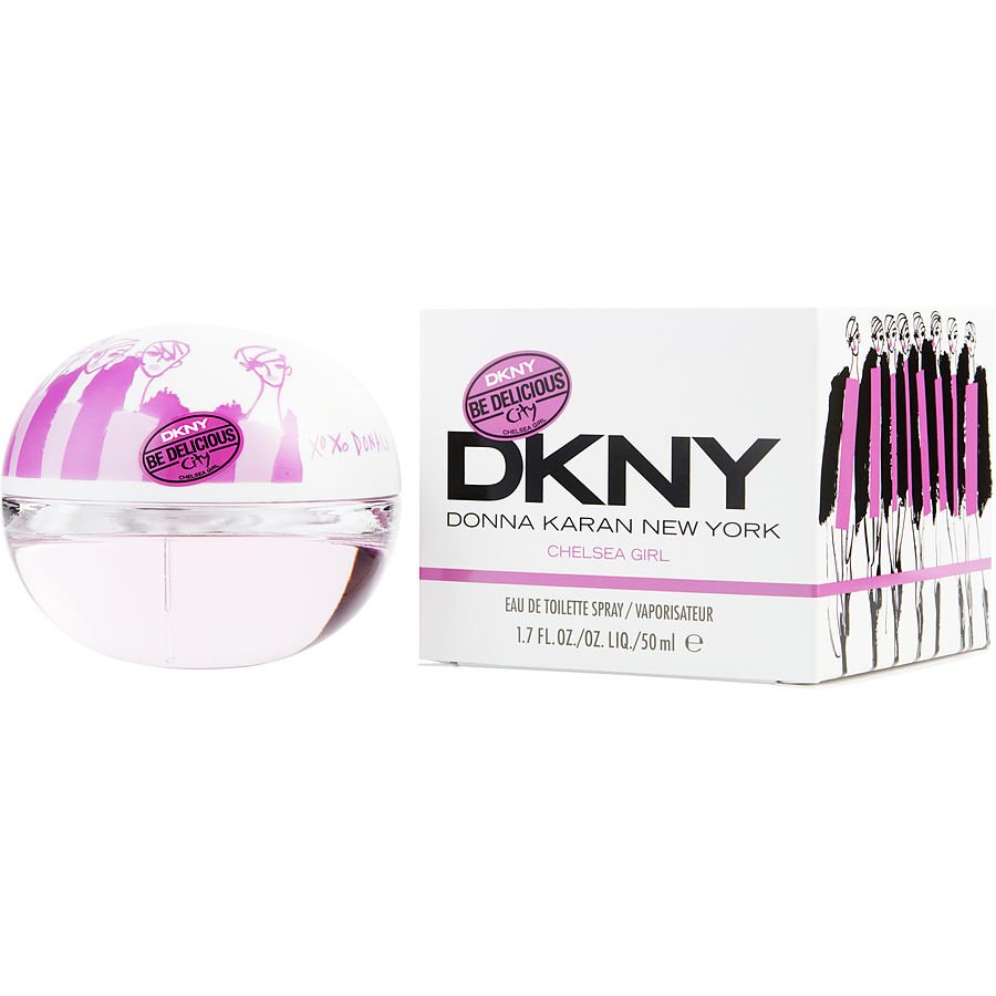 DKNY Be Delicious Chelsea Girl Women's Eau De Toilette Spray - 50ml Floral Fruity Perfume for Daily Wear & Special Occasions