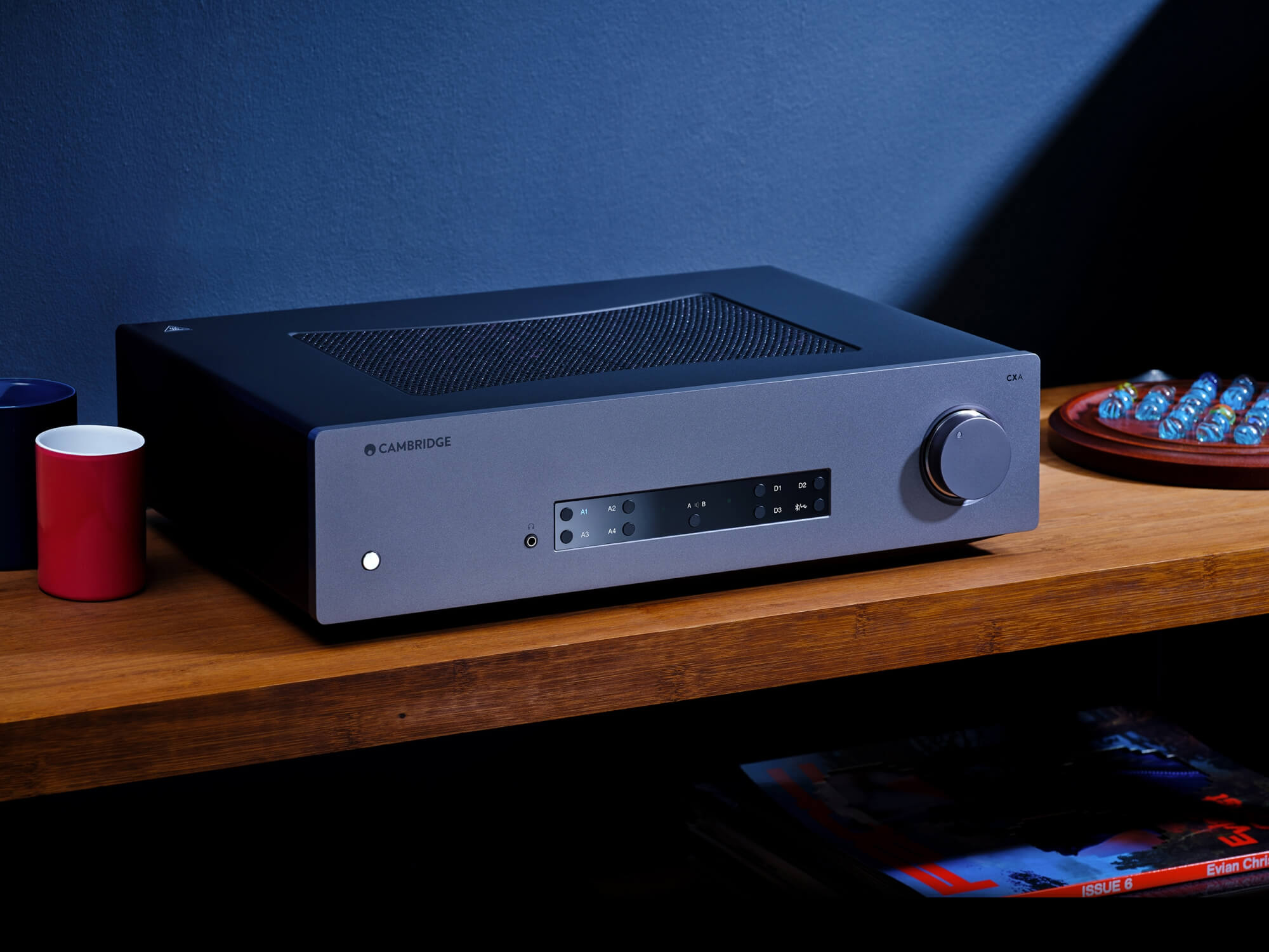 Cambridge Audio CXA81 Mk II Integrated Stereo Amplifier - High-Fidelity HiFi Audio for Home Theater & Music Listening