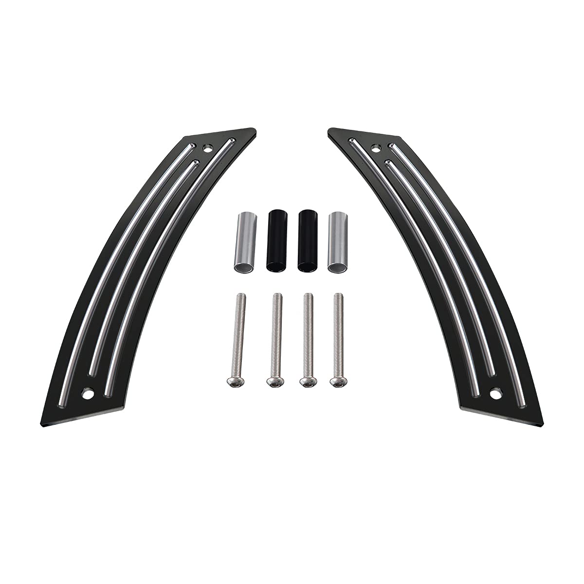 Volkswagen Beetle Car Interior Door Handle - Driver & Passenger Side Replacement - Durable Aluminum Door Pull Handle Panel Repair - Black - Perfect for Car Interior Upgrades & DIY Fixes