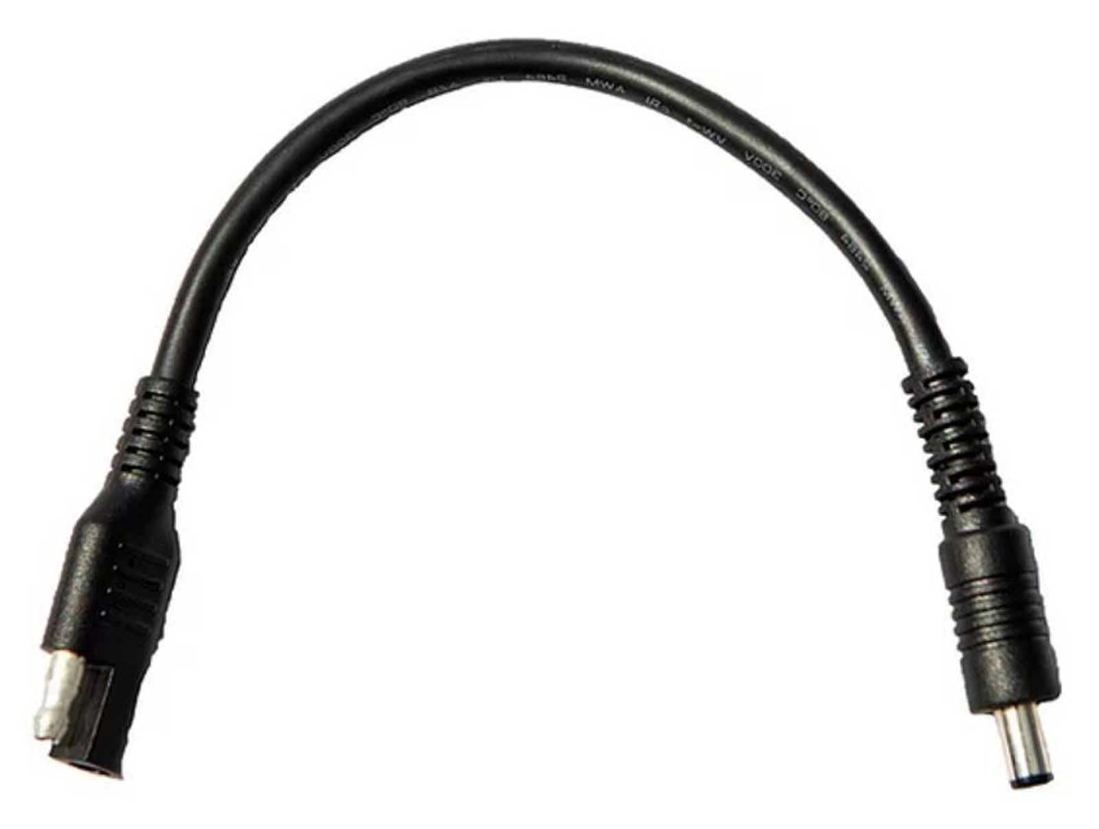 12V SAE to Coax Male Cable - Heavy Duty Power Connector for Car Audio, RV & Marine Stereo Systems - California Heat Brand
