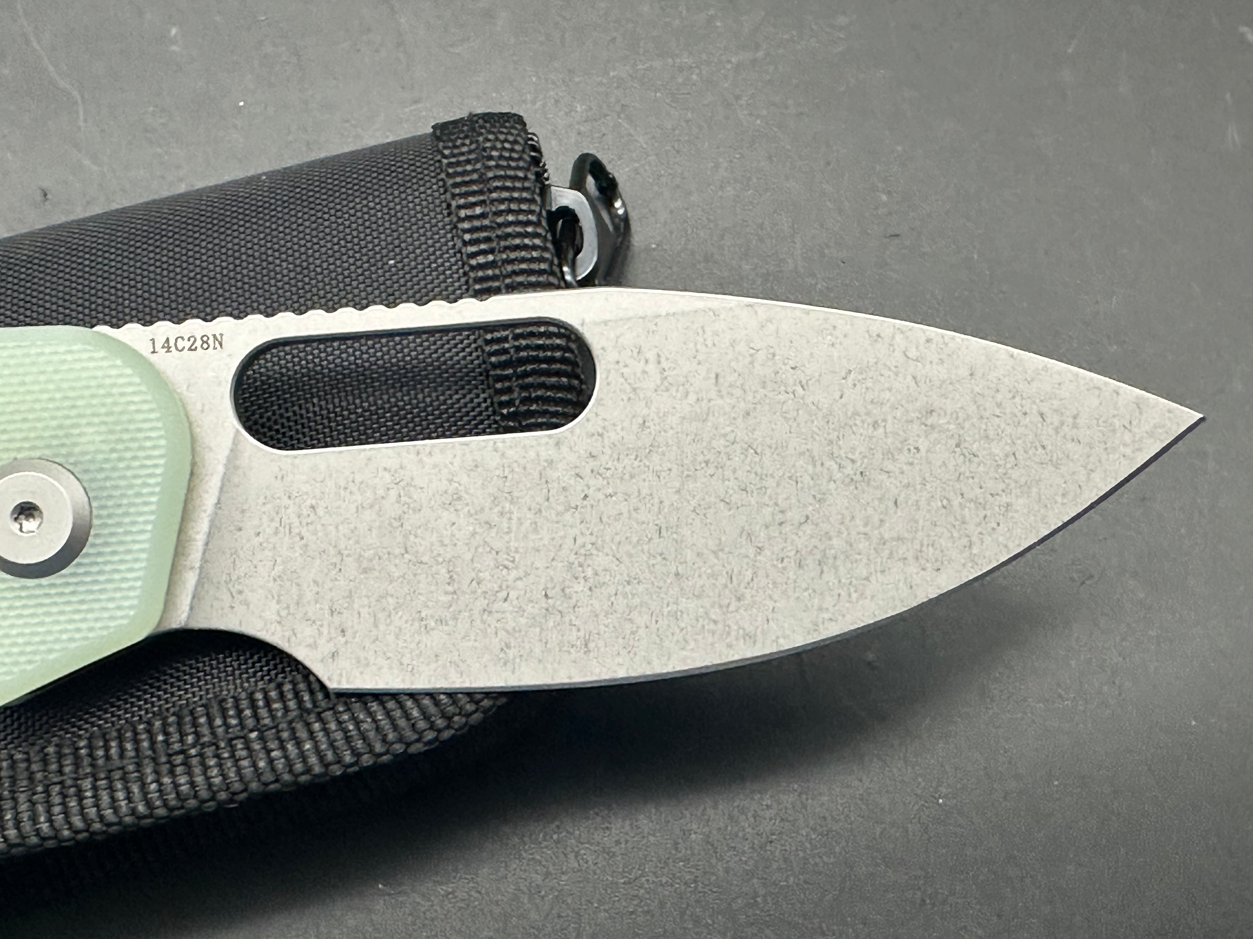 Eutektik EFD Jade Stonewashed Knife with LTK Koozie, Patch & Sticker - Perfect for Camping, Hiking & Outdoor Adventures