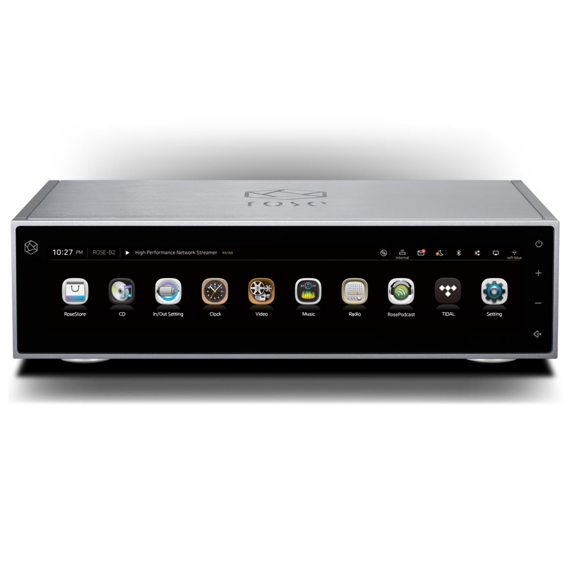 HiFi Rose RS150B High-End Network Audio Streamer - Premium Wireless Music Player for Home Theater & Audiophile Listening