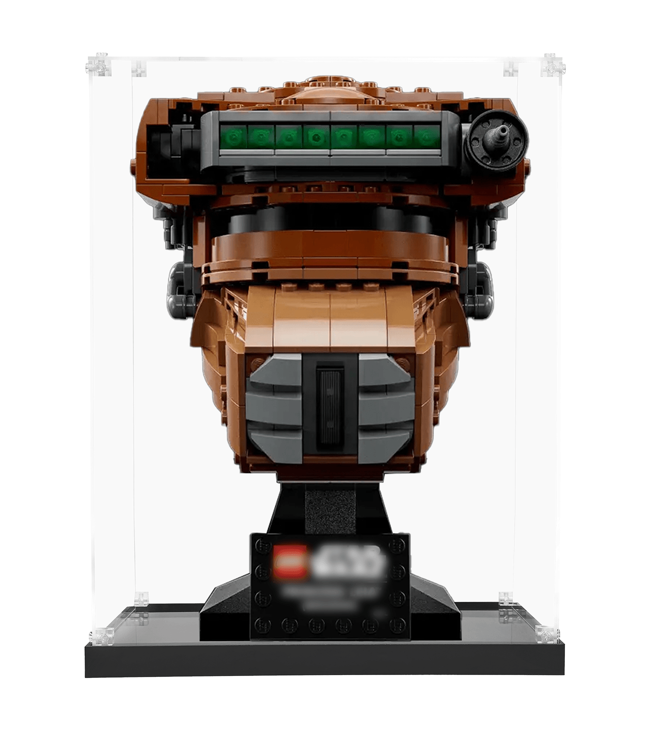 Lego Star Wars Marvel Series Helmet Display Case for 76165 75300 75304 75328 76182 76199 - Perfect for Showcasing Collectibles in Home or Office