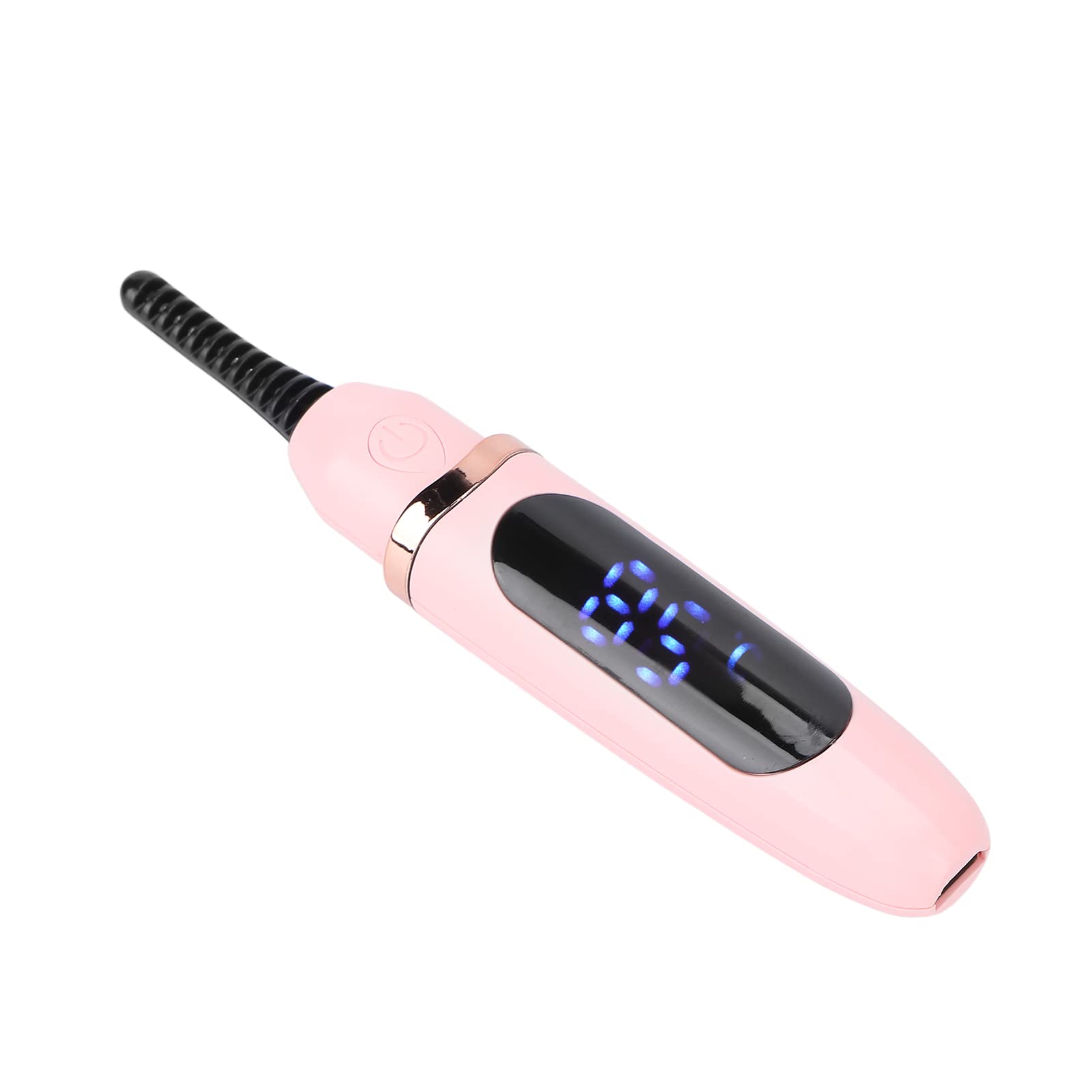 Rechargeable Electric Heated Eyelash Curler - Long Lasting Battery, Safe & Easy to Use for Perfect Curls at Home or Travel (Pink) | Great for Daily Makeup, Special Occasions & Professional Styling