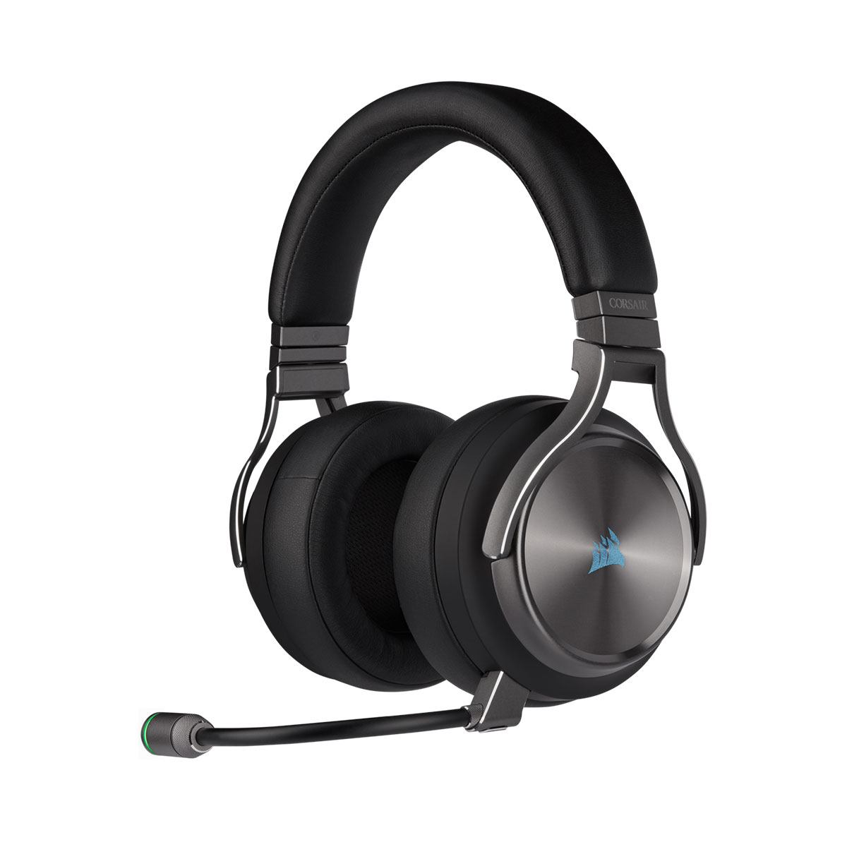Corsair VIRTUOSO SE RGB Wireless Hi-Fi Gaming Headset with Microphone - Gunmetal - Premium Sound for PC, PS5, Xbox & Streaming
