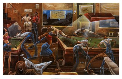 Frank Morrison Art Poster Print - Change for a Dollar Wall Decor (38x25 inches) - Perfect for Living Room, Bedroom, or Office Decor