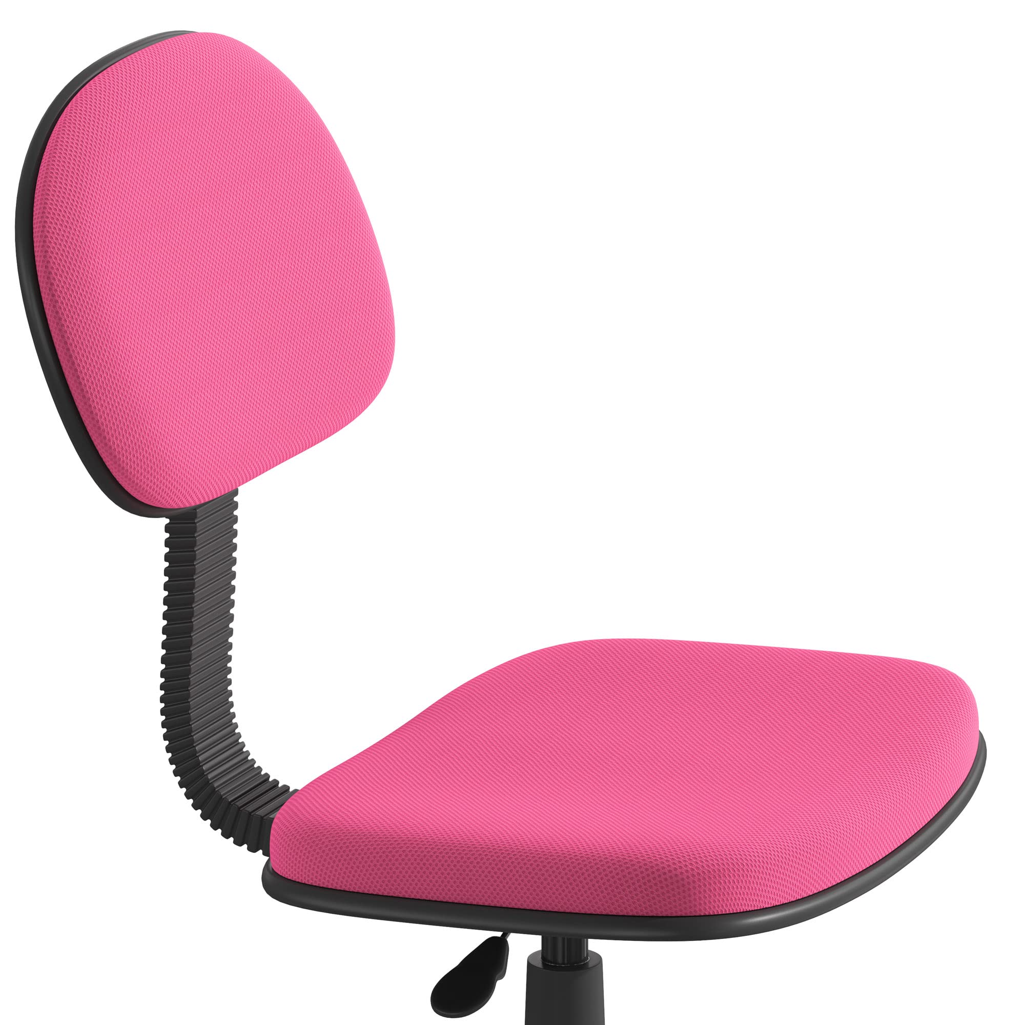 Flash Furniture Adjustable Low Back Student Swivel Office Chair with Padded Mesh Seat & Back - Ergonomic Study Desk Chair for Homeschool, Dorm Room & Home Office Workspace
