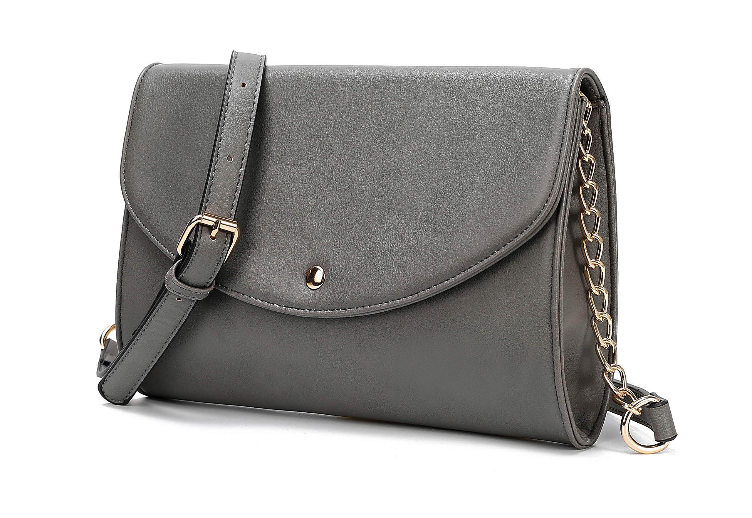 MKF Women's Crossbody Bag – Stylish PU Leather Shoulder Handbag with Multiple Pockets | Perfect for Work, Travel & Everyday Use | Designer Messenger Purse & Clutch