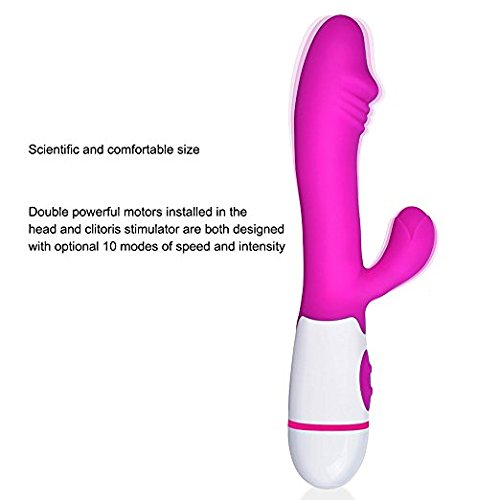 Best Rabbit Vibrator for Women - Multispeed G Spot Stimulator & Clitoral Massager, Waterproof Silicone Adult Sex Toy - Perfect for Solo Play & Couples Intimacy