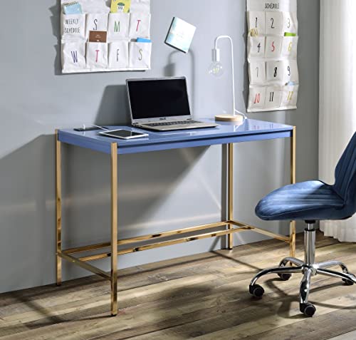 Navy Blue and Gold