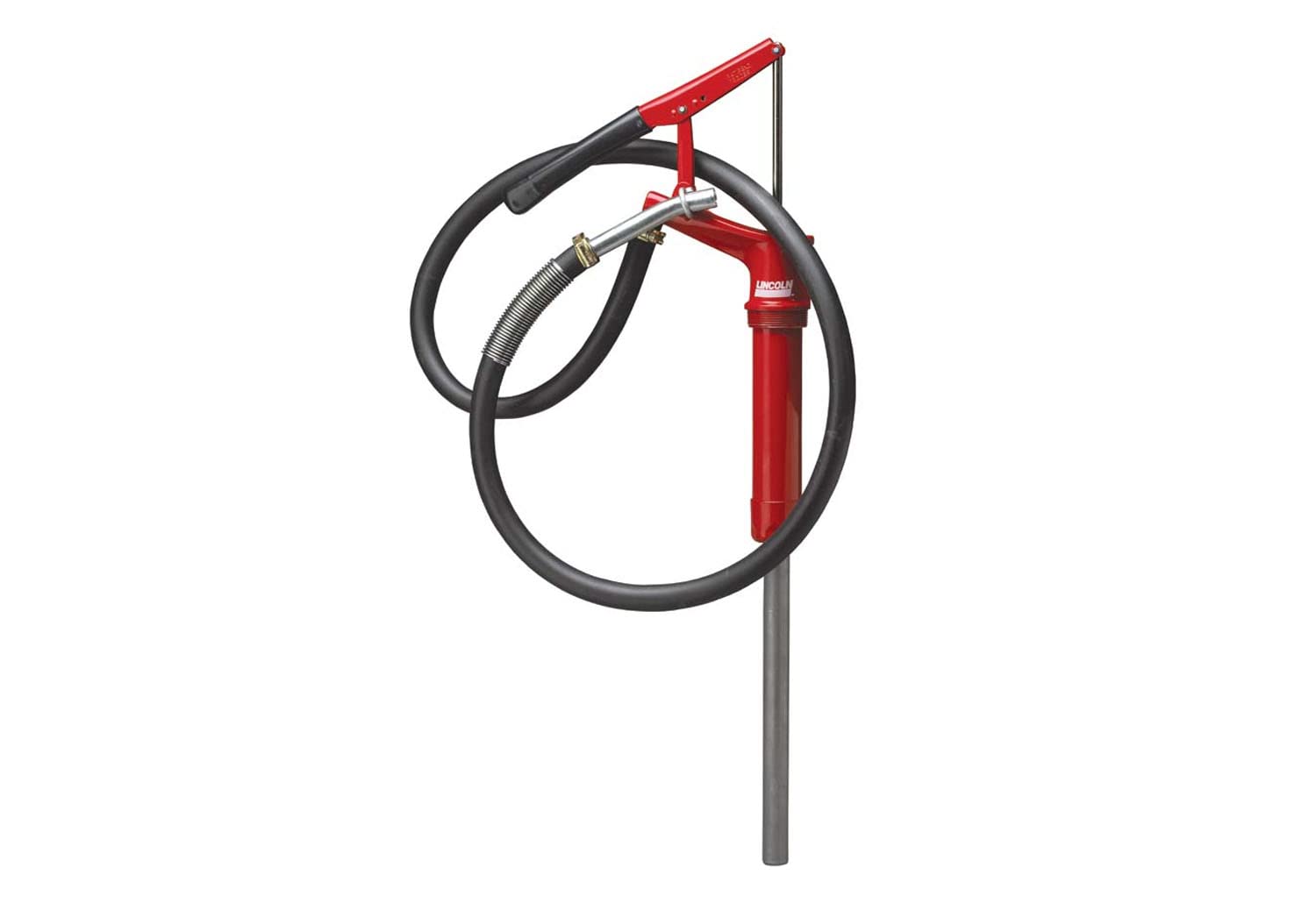 Lincoln 1335 Lever-Action Fluid Transfer Pump for 16-55 Gallon Drums - 8.5 Fl. Oz. Per Stroke with 2