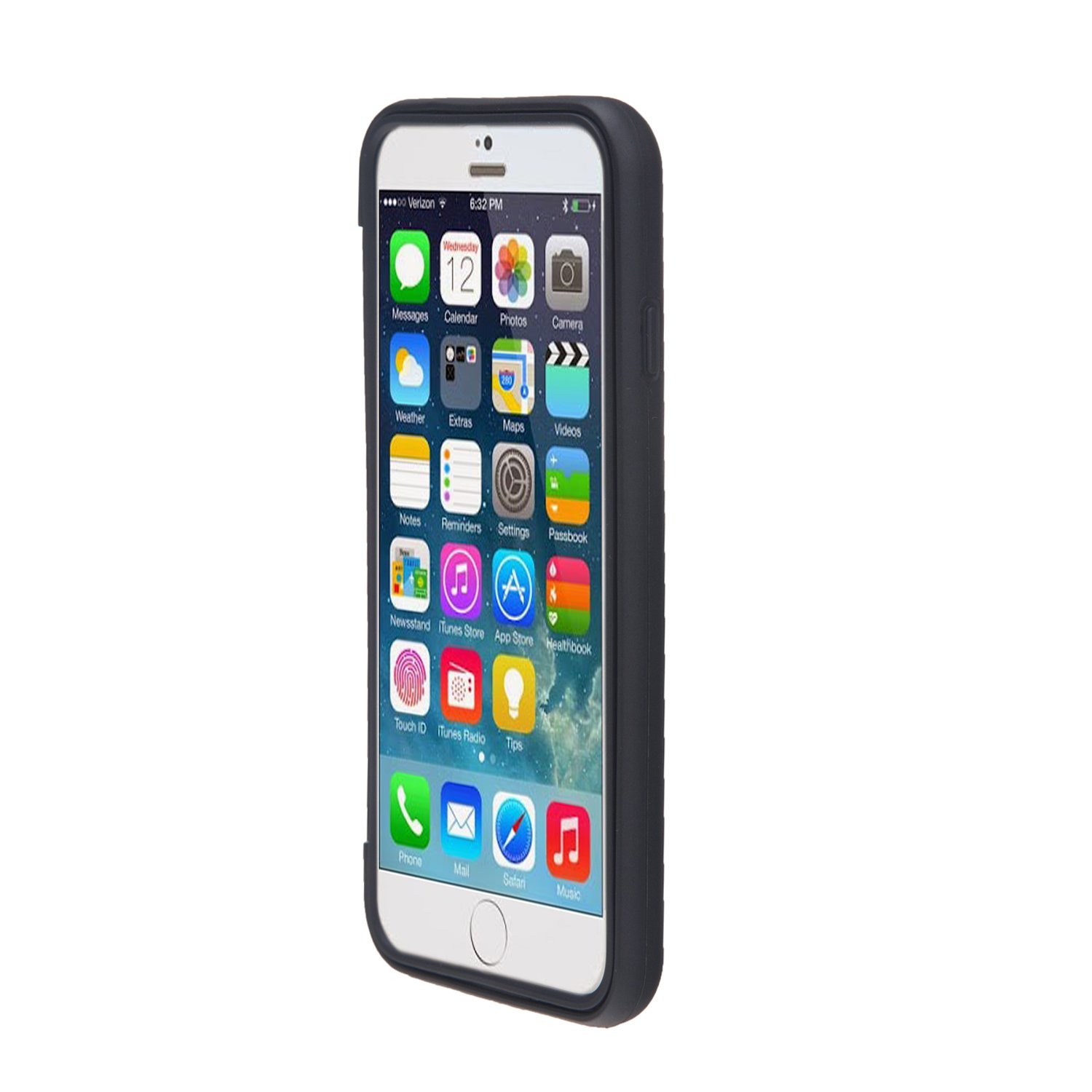 Premium Shockproof Full Body Case Cover for iPhone 6 Plus (5.5 inch) with Built-in Screen Protector - Durable Protection for Everyday Use, Travel & Outdoor Activities