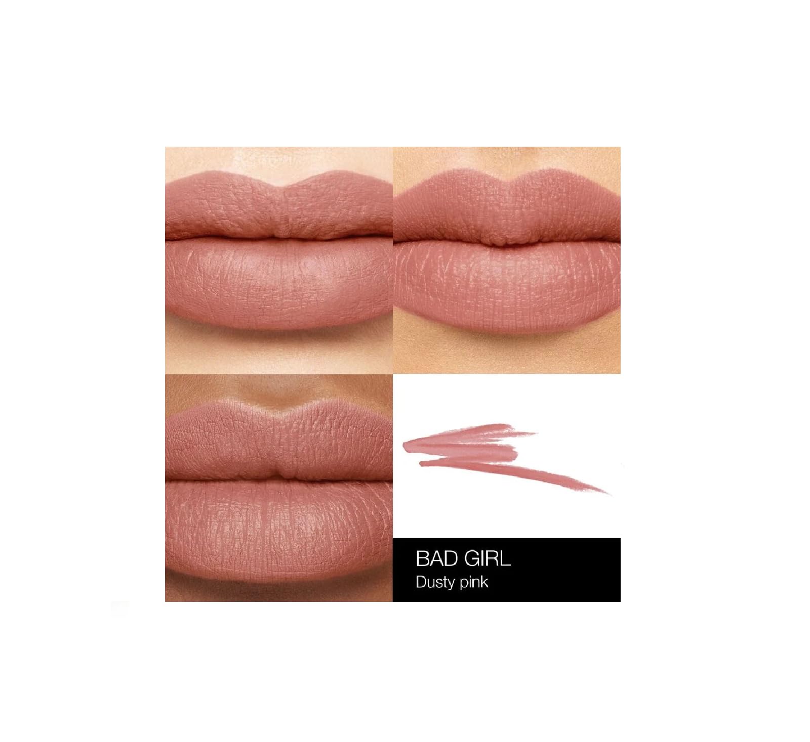 NARS Velvet Matte Lip Pencil - Bad Girl (0.08 oz) | Long-Lasting Matte Lipstick for Women | Perfect for Date Night & Special Occasions