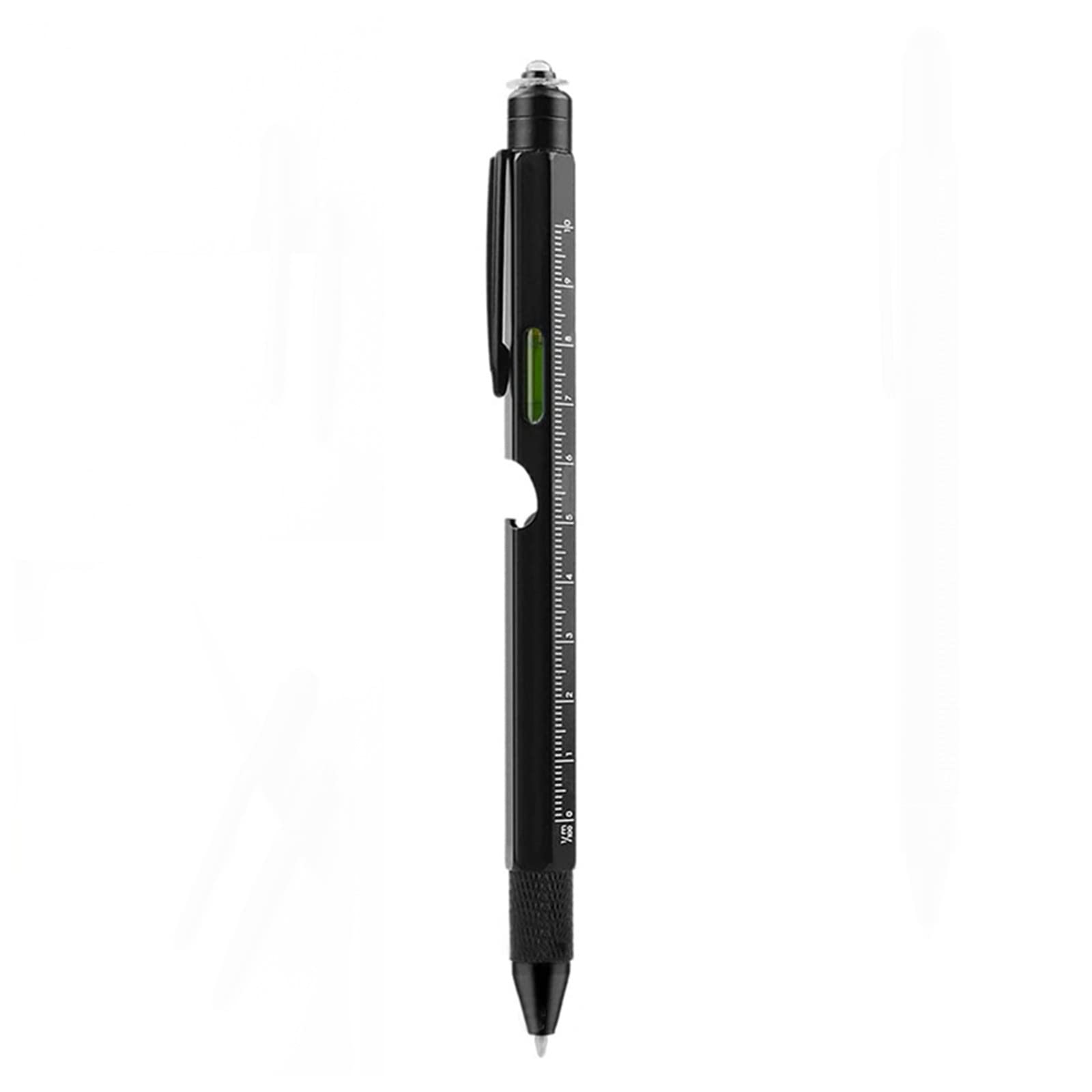 Multitool Pen with LED Stylus & Level - Cool Gadget Gift for Men, Dad, Handyman - Perfect for Birthday, Father's Day, Christmas - Office, Camping, DIY Projects