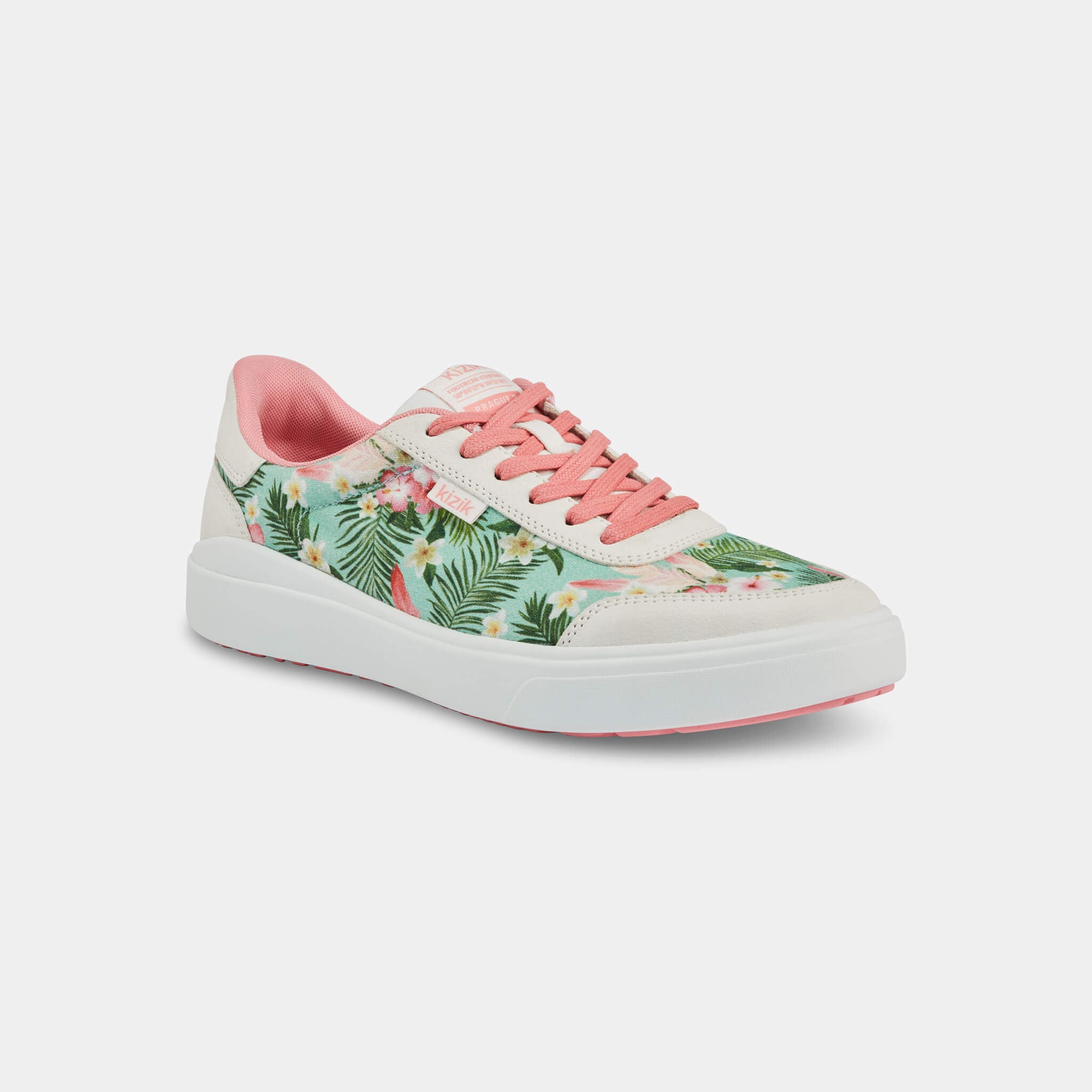 Women's Prague 2 Sneakers in Iceberg Green & Honolulu Blue - Comfortable Casual Shoes for Walking, Travel & Everyday Wear