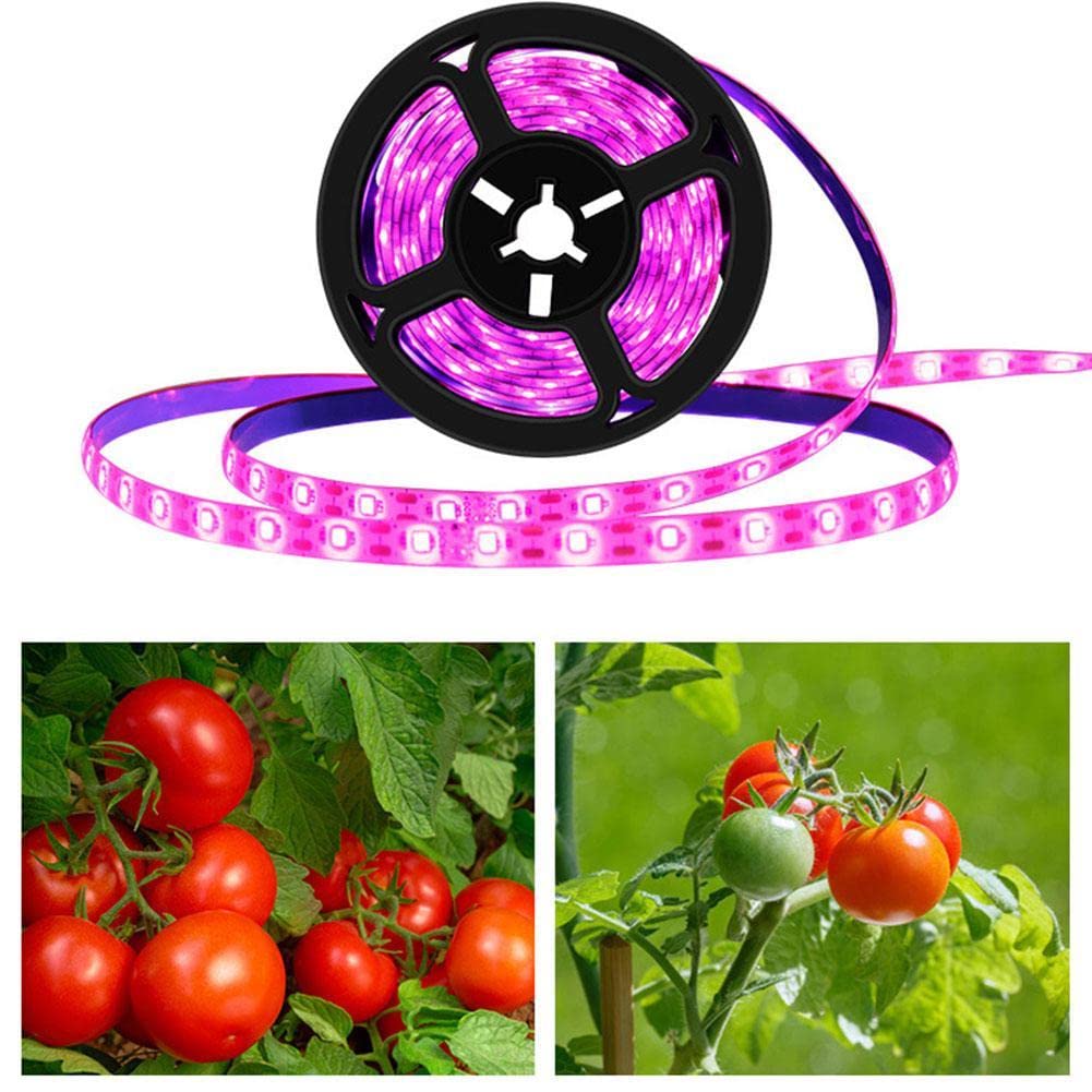 **5V USB LED Plant Grow Light Strips - Full Spectrum Waterproof Indoor Grow Lamp for Hydroponics, Succulents, Vegetables & Flowers - 0.5m Light Bar - Perfect for Home Gardening & Indoor Plant Growth**