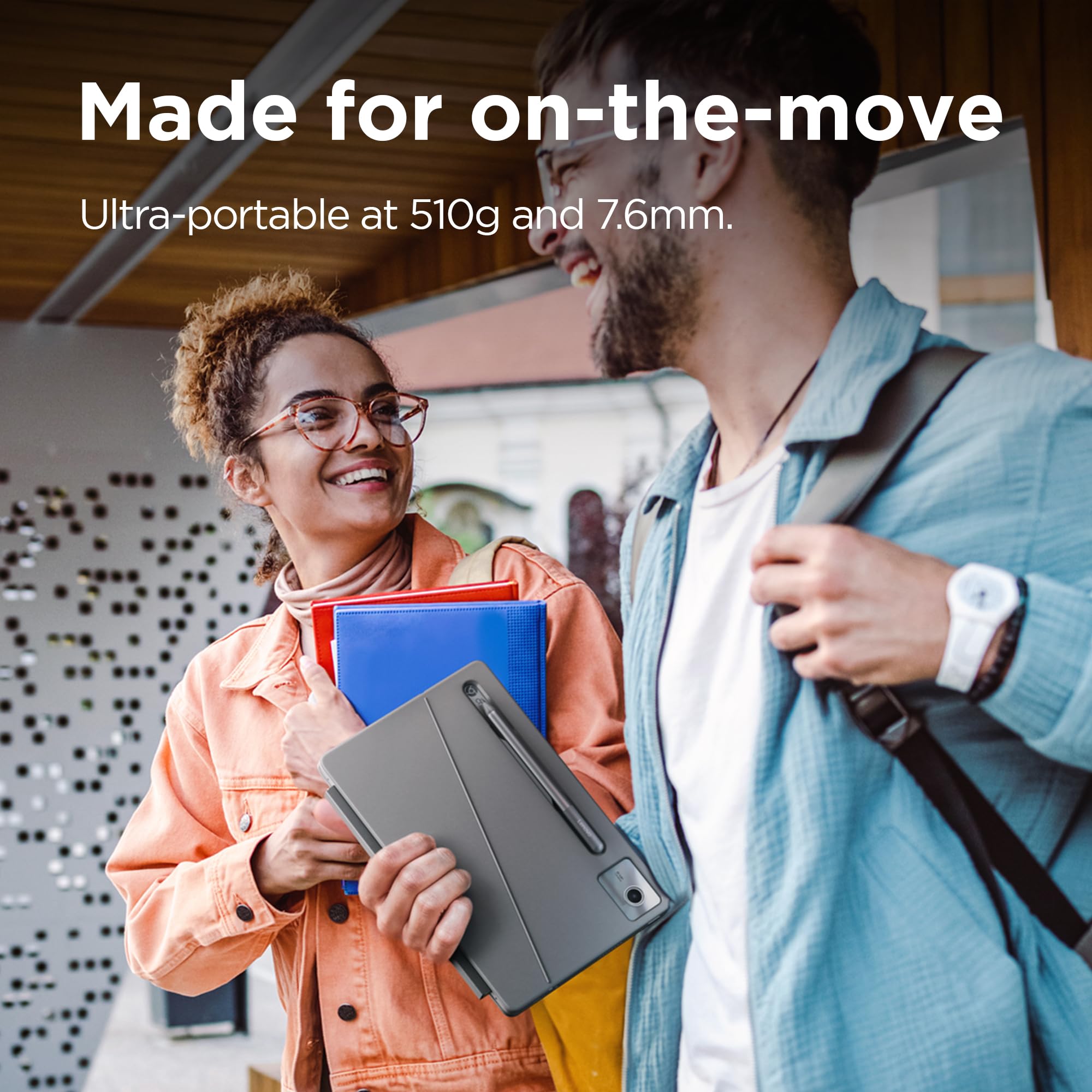 Lenovo IdeaPad Chromebook Duet - 11 Inch FHD+ Touchscreen 2-in-1 Laptop with MediaTek Kompanio 838 Processor, 8GB RAM, 128GB Storage, Chrome OS | Includes USI Pen 2 & Detachable Keyboard | Perfect for Students, Remote Work & Travel