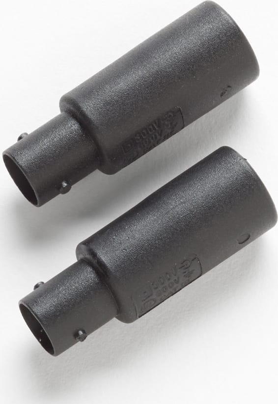Fluke BB120 II Banana to BNC Adapter Set (2-Pack) - Compatible with 120b Series Multimeters - Ideal for Electrical Testing & Lab Equipment Connections