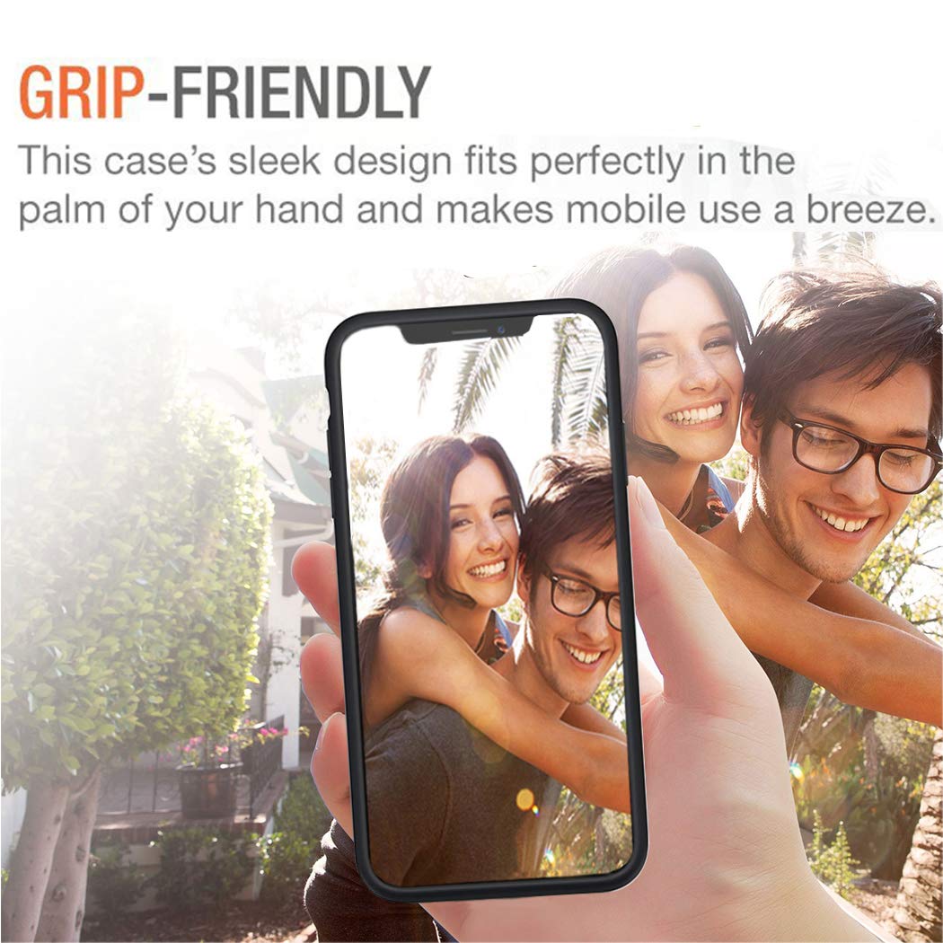 8500mAh Slim Battery Case for iPhone 12 Pro Max (6.7 inch) - Portable Protective Charging Case with CarPlay Support | Rechargeable Power Bank for Travel, Work & Daily Use (Black)