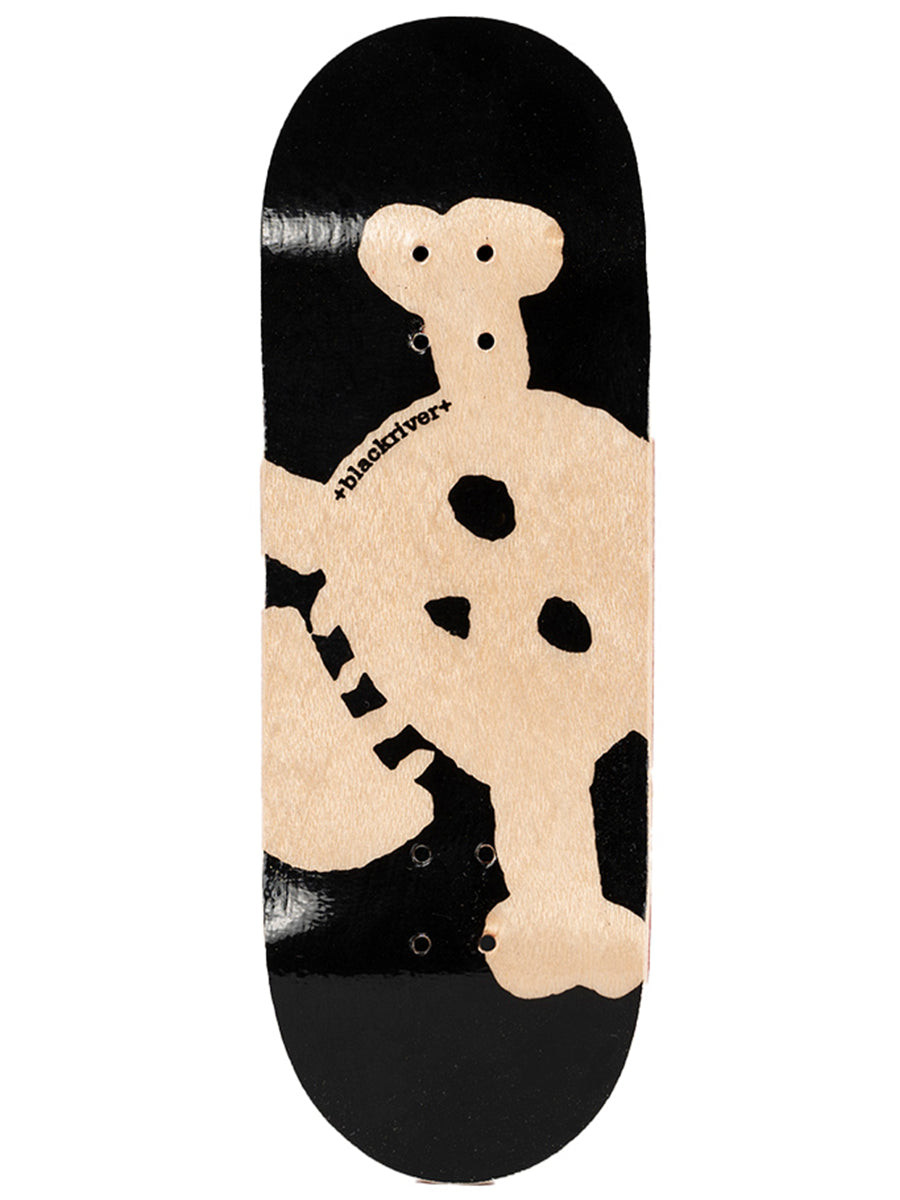 Blackriver Fingerboard Deck - Nature New Skull Graphic Professional Finger Skateboard for Tricks & Training | Perfect for Skateboard Enthusiasts & Office Stress Relief