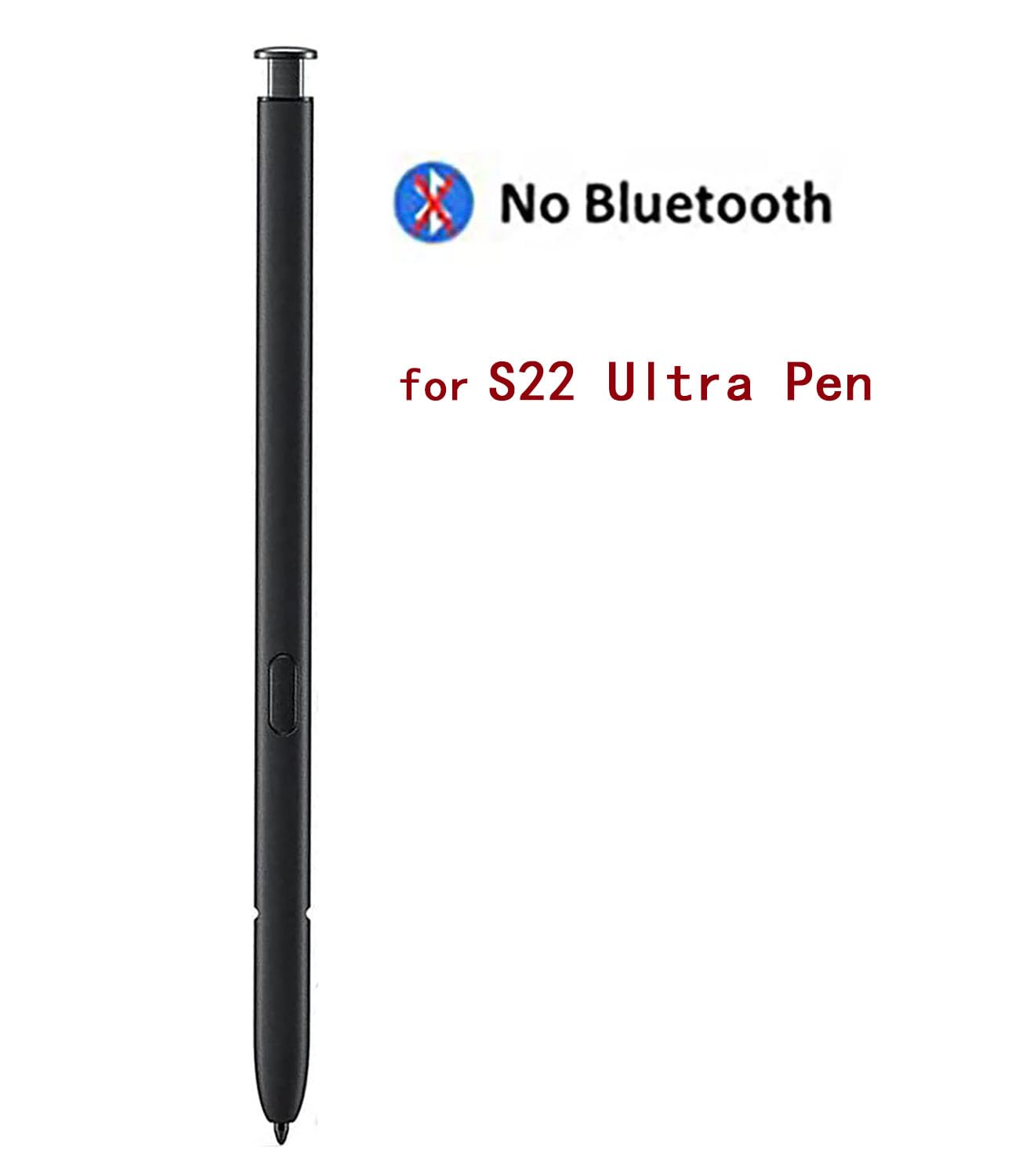 Samsung Galaxy S22 Ultra 5G Stylus Pen - Replacement S Pen with Precision Tip (Black) for Note Taking, Drawing & Screen Navigation - Compatible with S22 Ultra Only