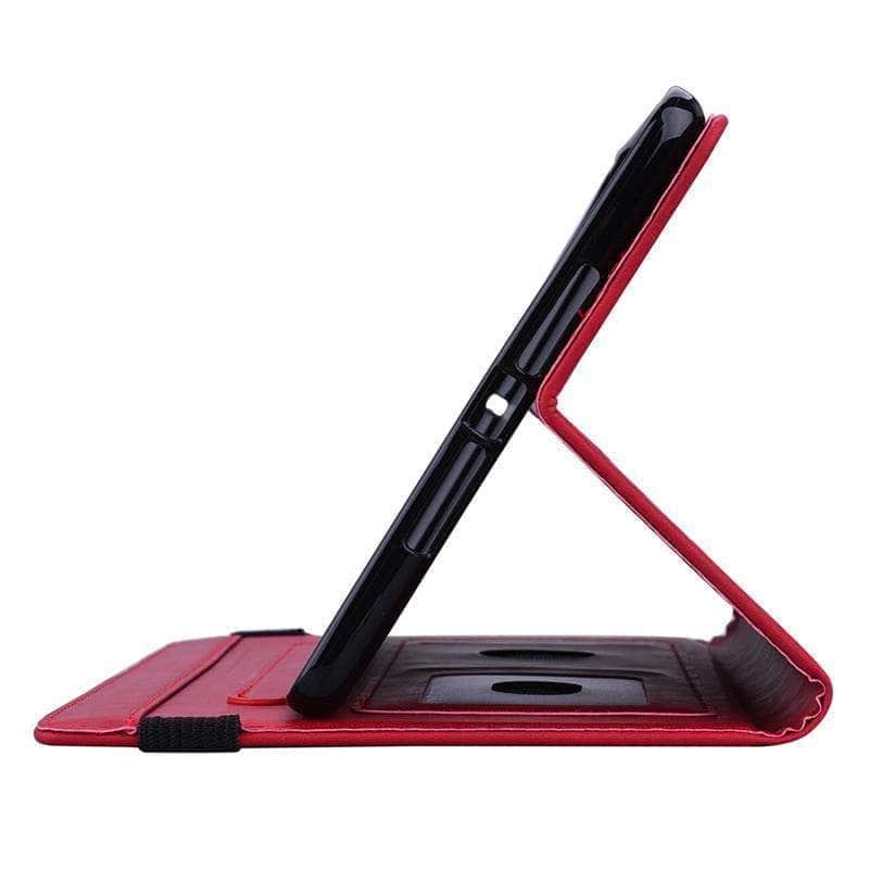 iPad Air 5 2022 Case - Premium Leather Cover with Classic Flower Design - Perfect for Work, Travel & Everyday Protection