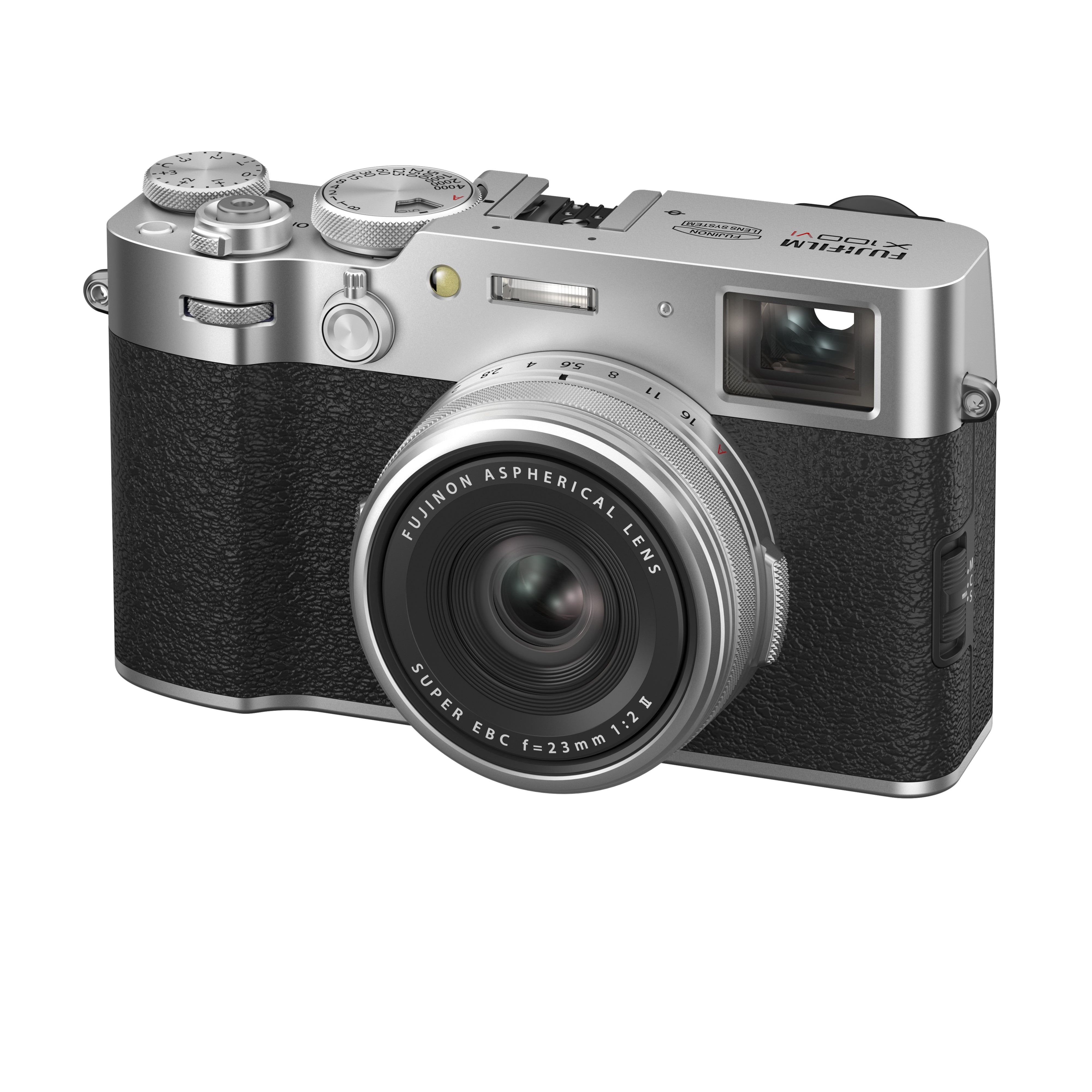 Fujifilm X100VI Digital Camera (Silver) - Premium Compact Mirrorless Camera with 26.1MP Sensor & Hybrid Viewfinder - Perfect for Street Photography, Travel & Vlogging