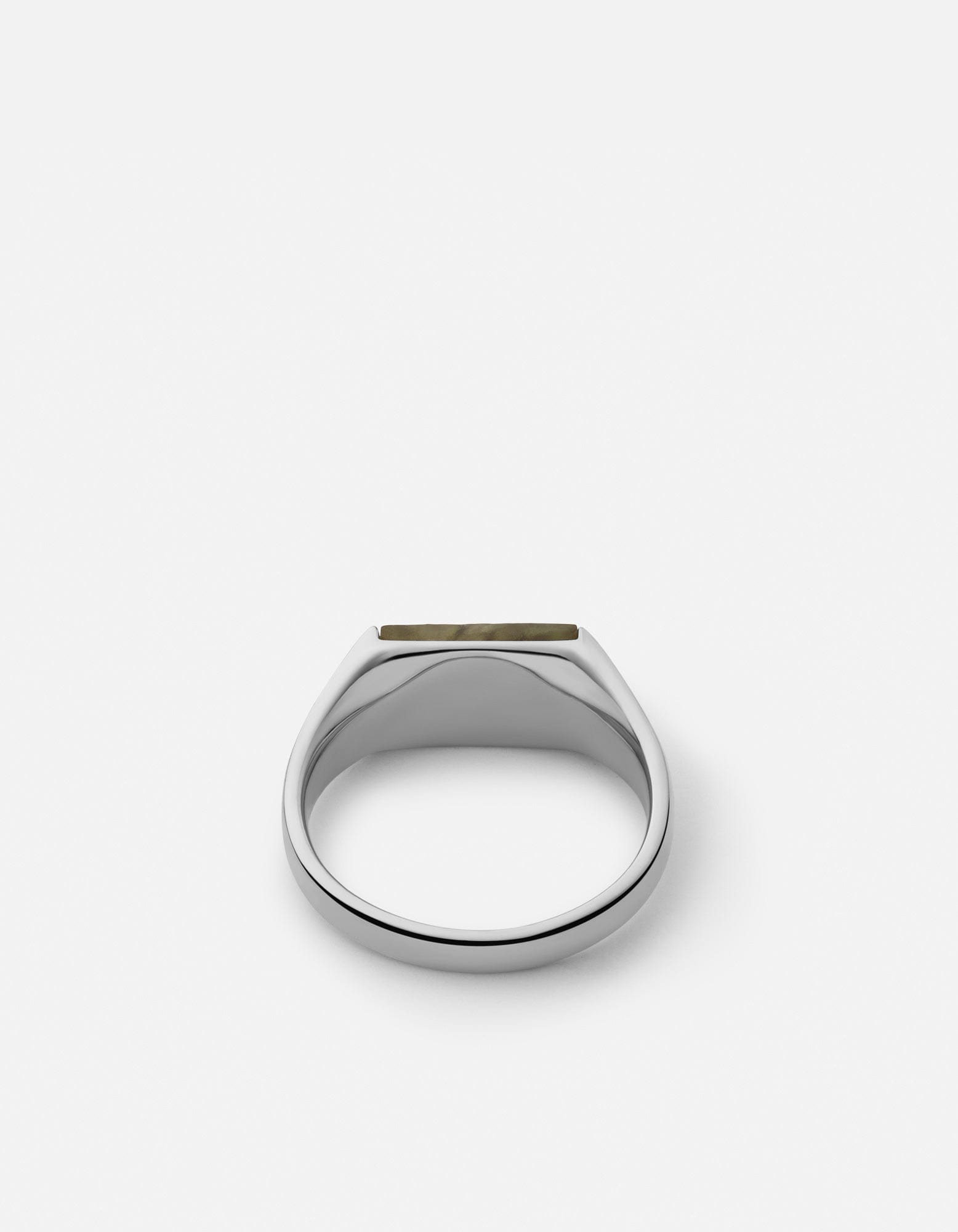 Sterling Silver Duo Jasper Ring for Women - Elegant Stackable Gemstone Jewelry for Everyday Wear & Gift Giving